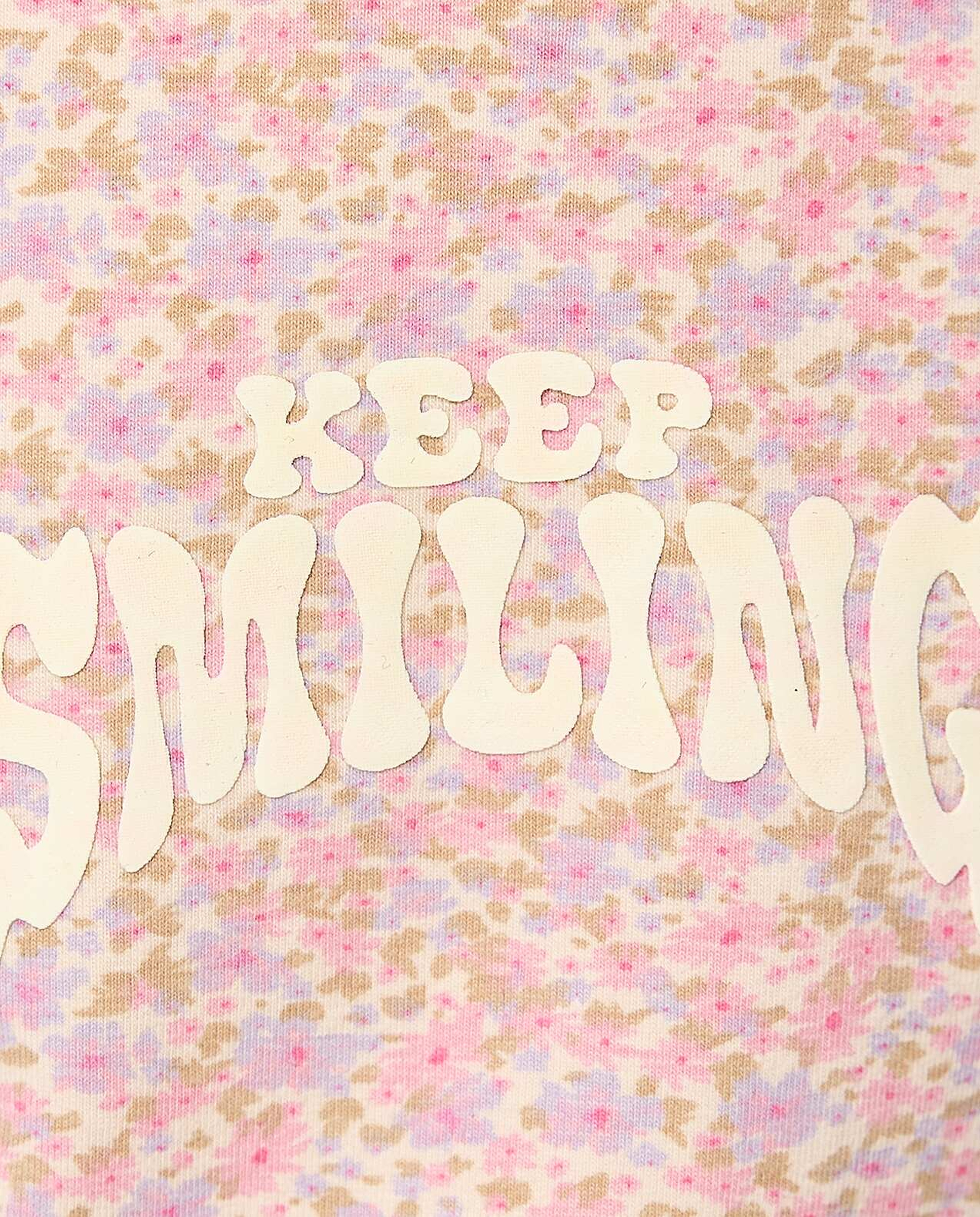 Printed T-Shirt with Crew Neck and Short Sleeves