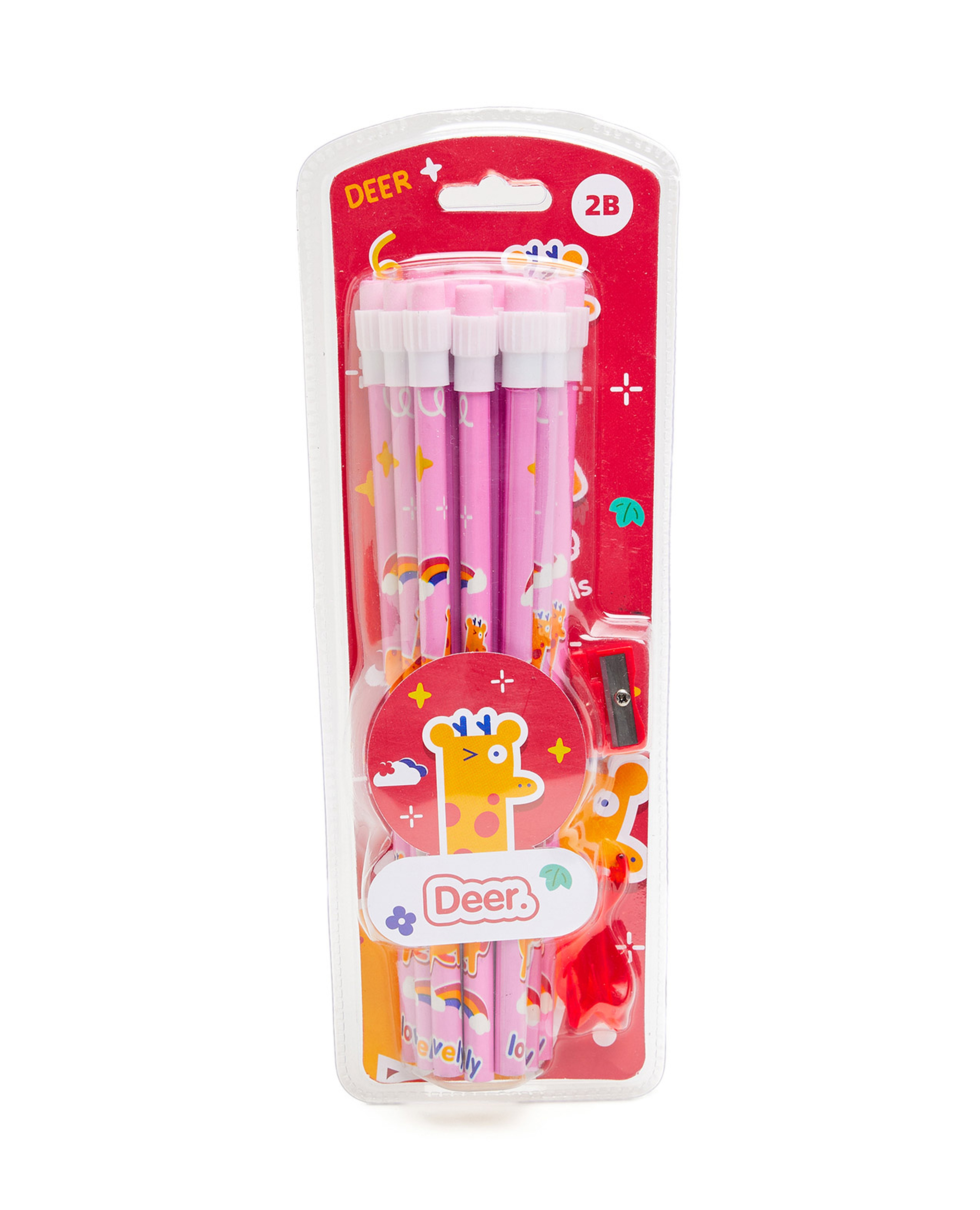 12 Pieces 2B Pencil Set