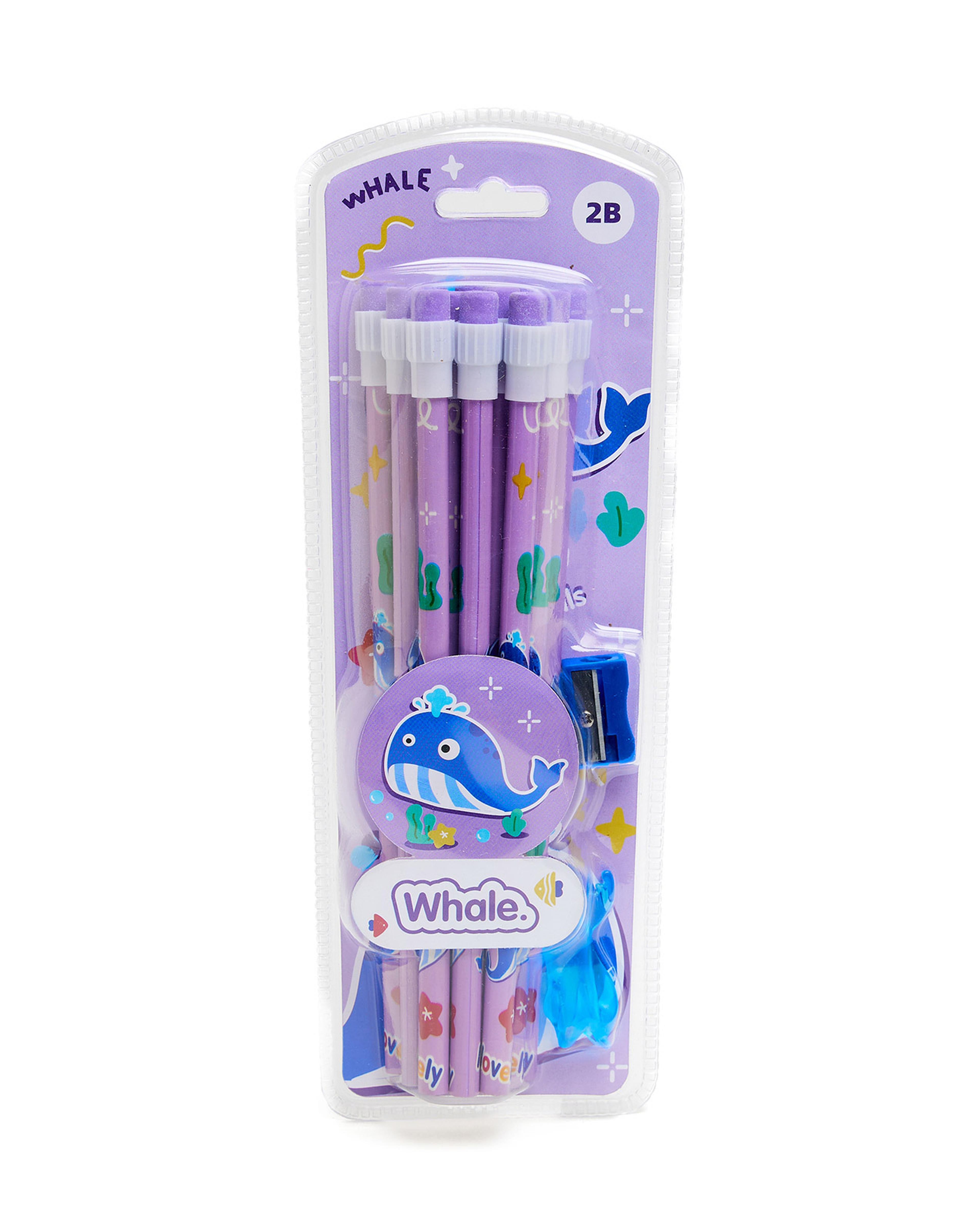 12 Pieces 2B Pencil Set