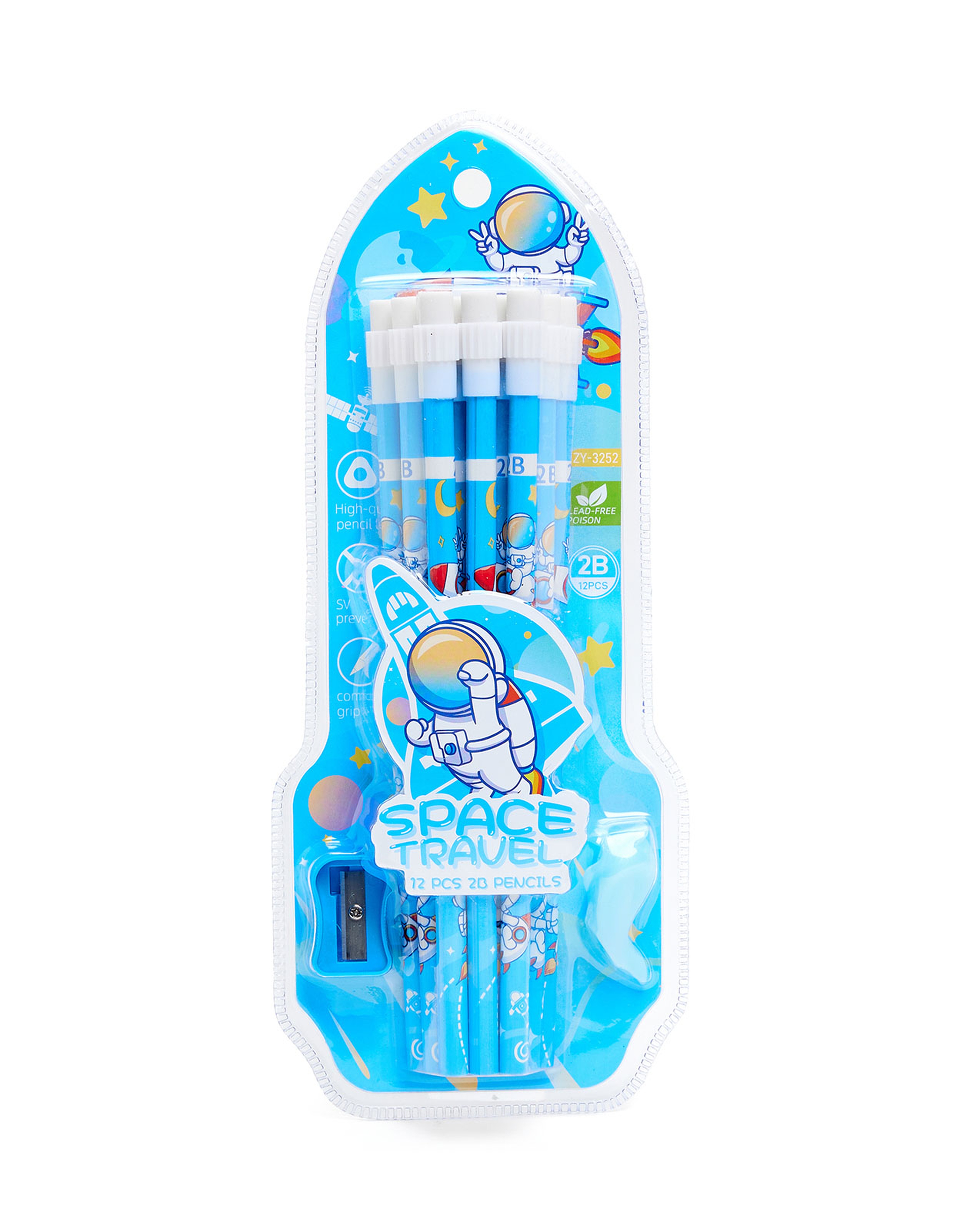 طقم أقلام 2B - 12 قطعة