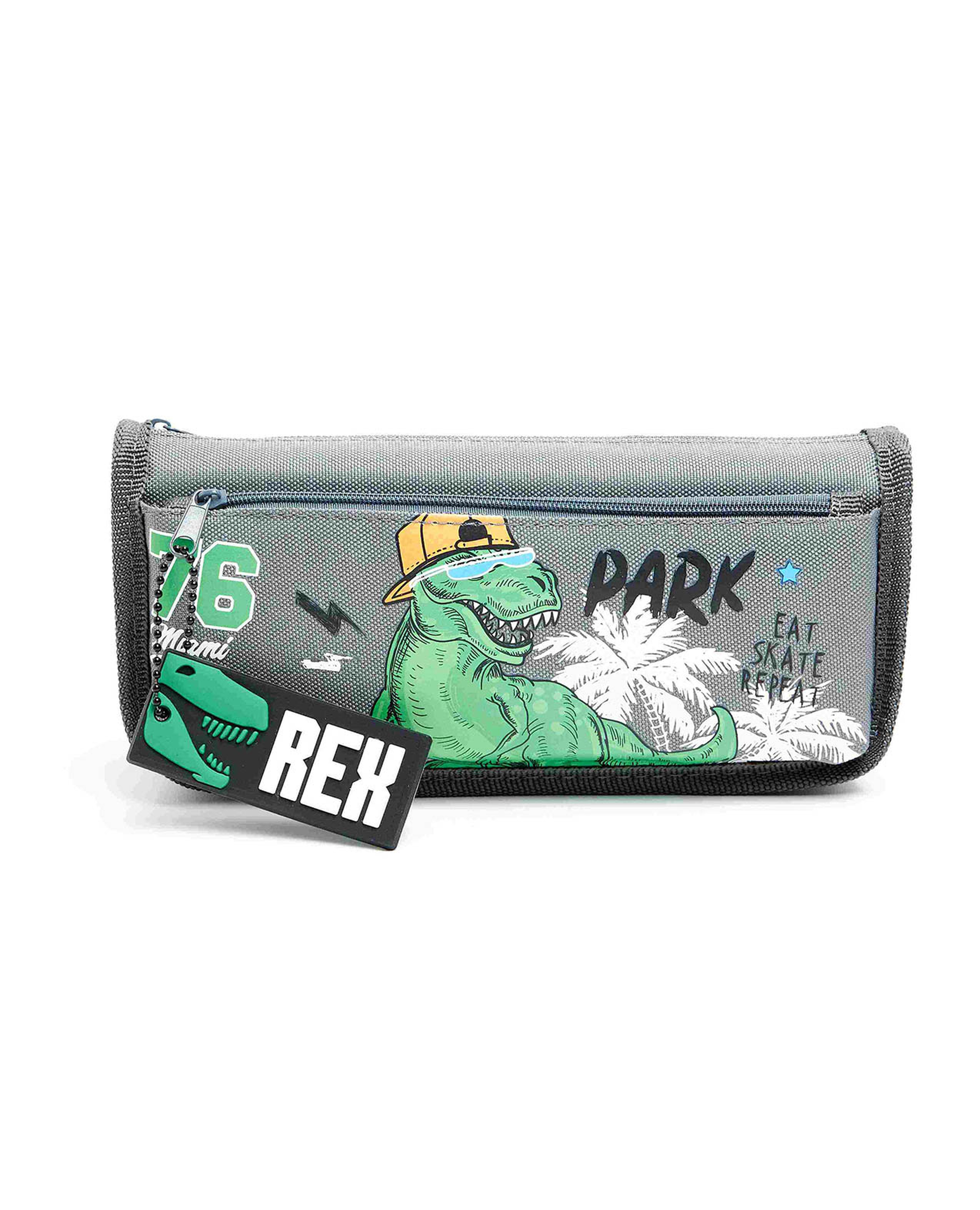 Dinosaur Printed Pencil Pouch