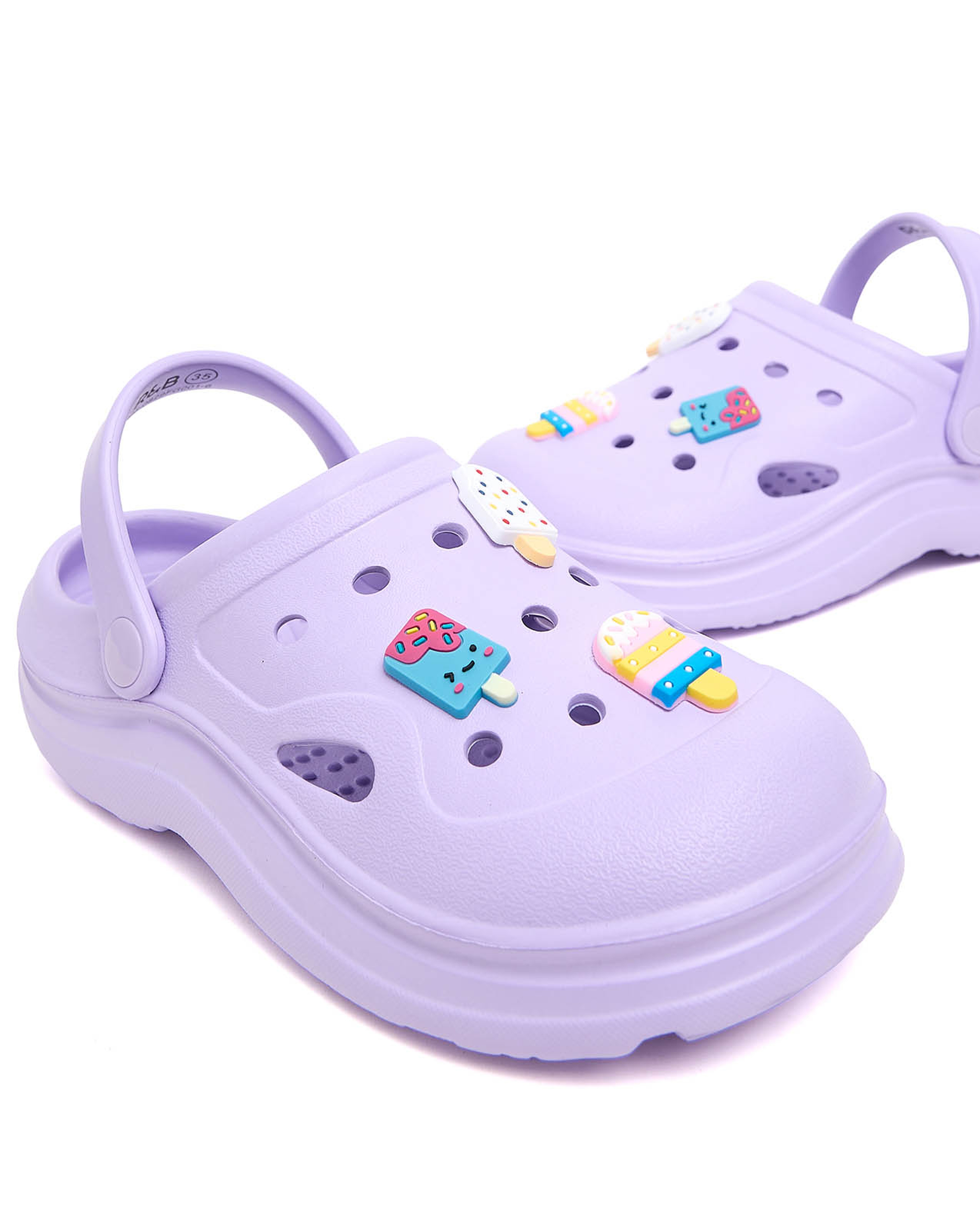 Charm Slingback Clogs