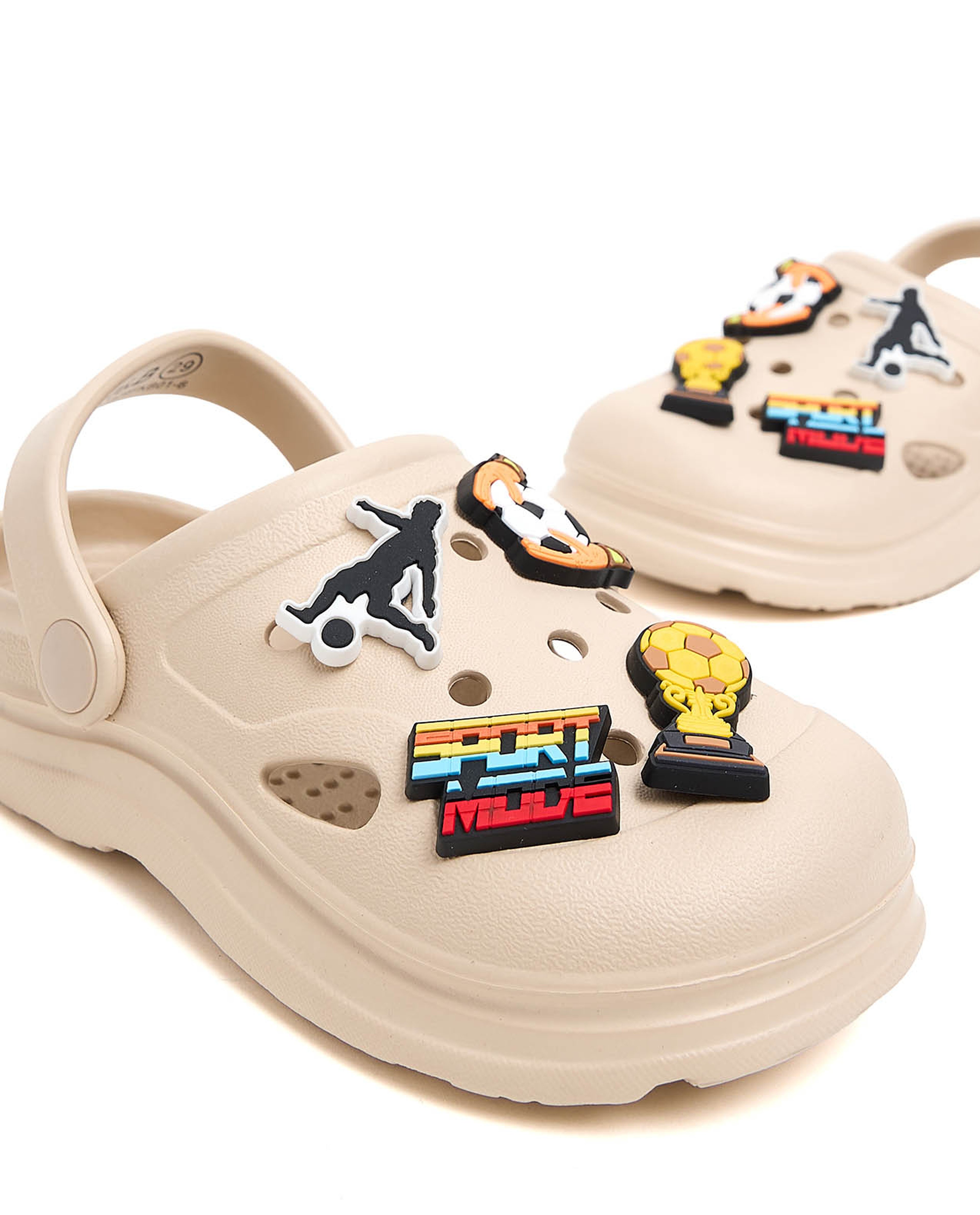 Charm Slingback Clogs