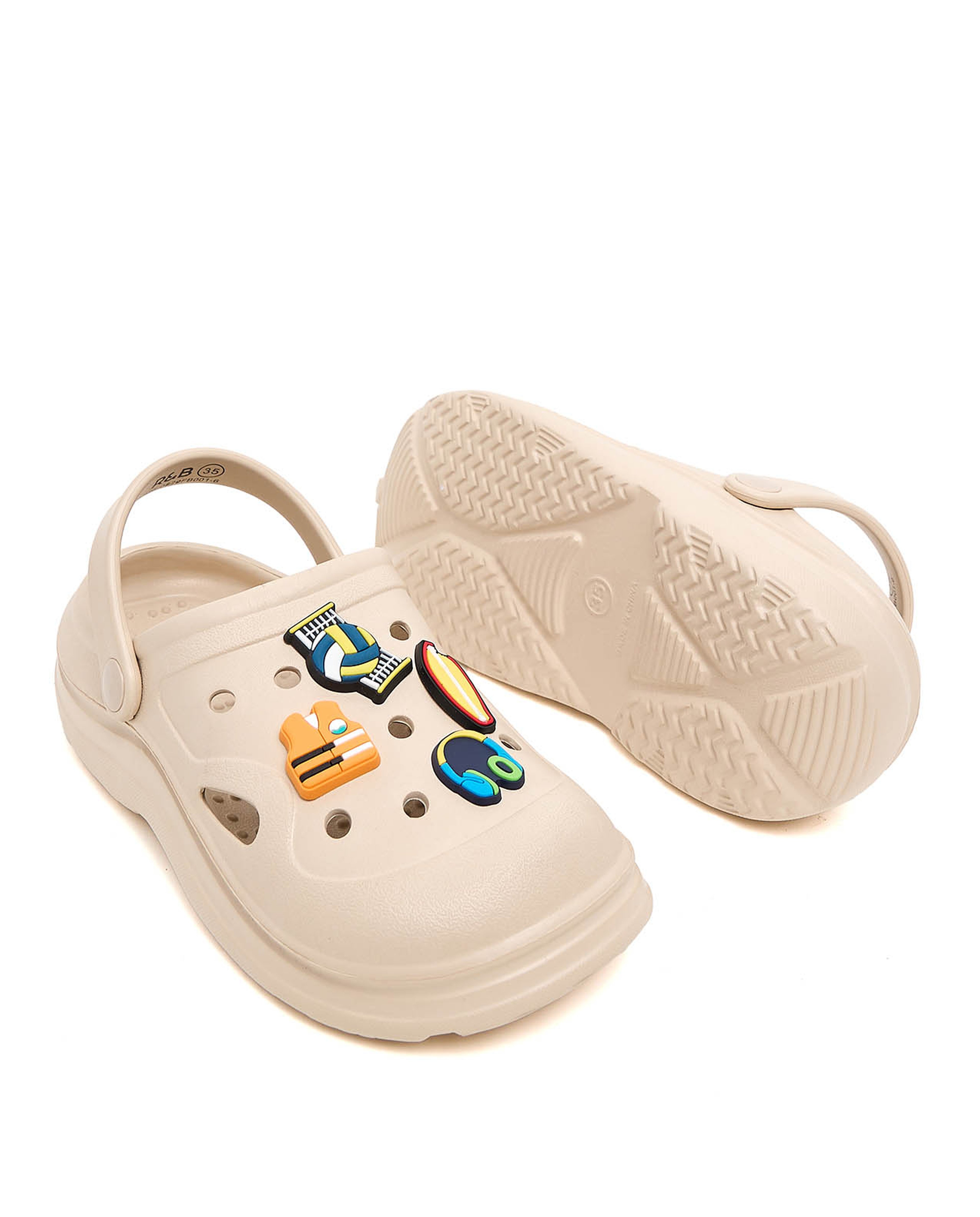 Charm Slingback Clogs