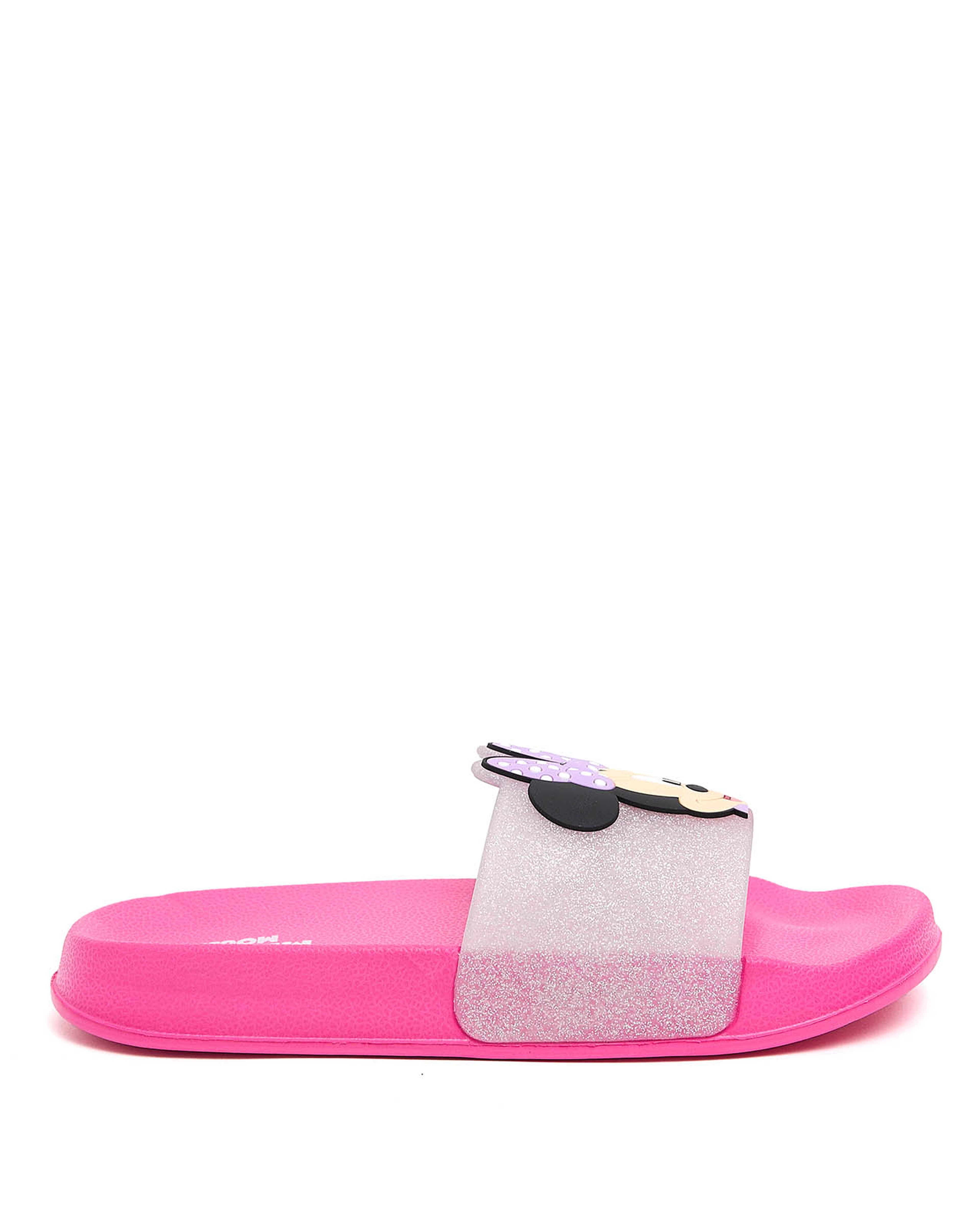 Minnie Mouse Appliqued Slides