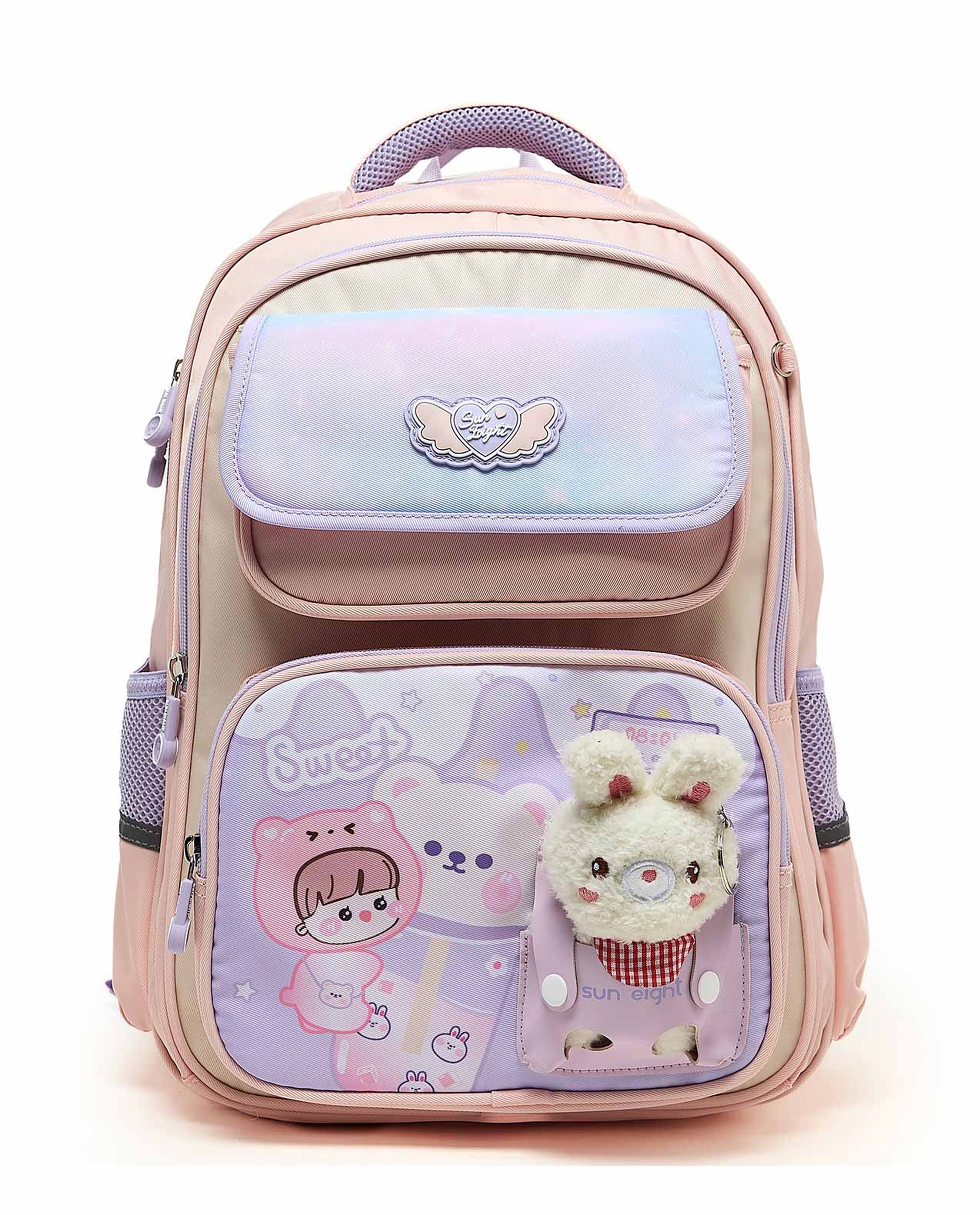 Appliqued Zip Around Backpack