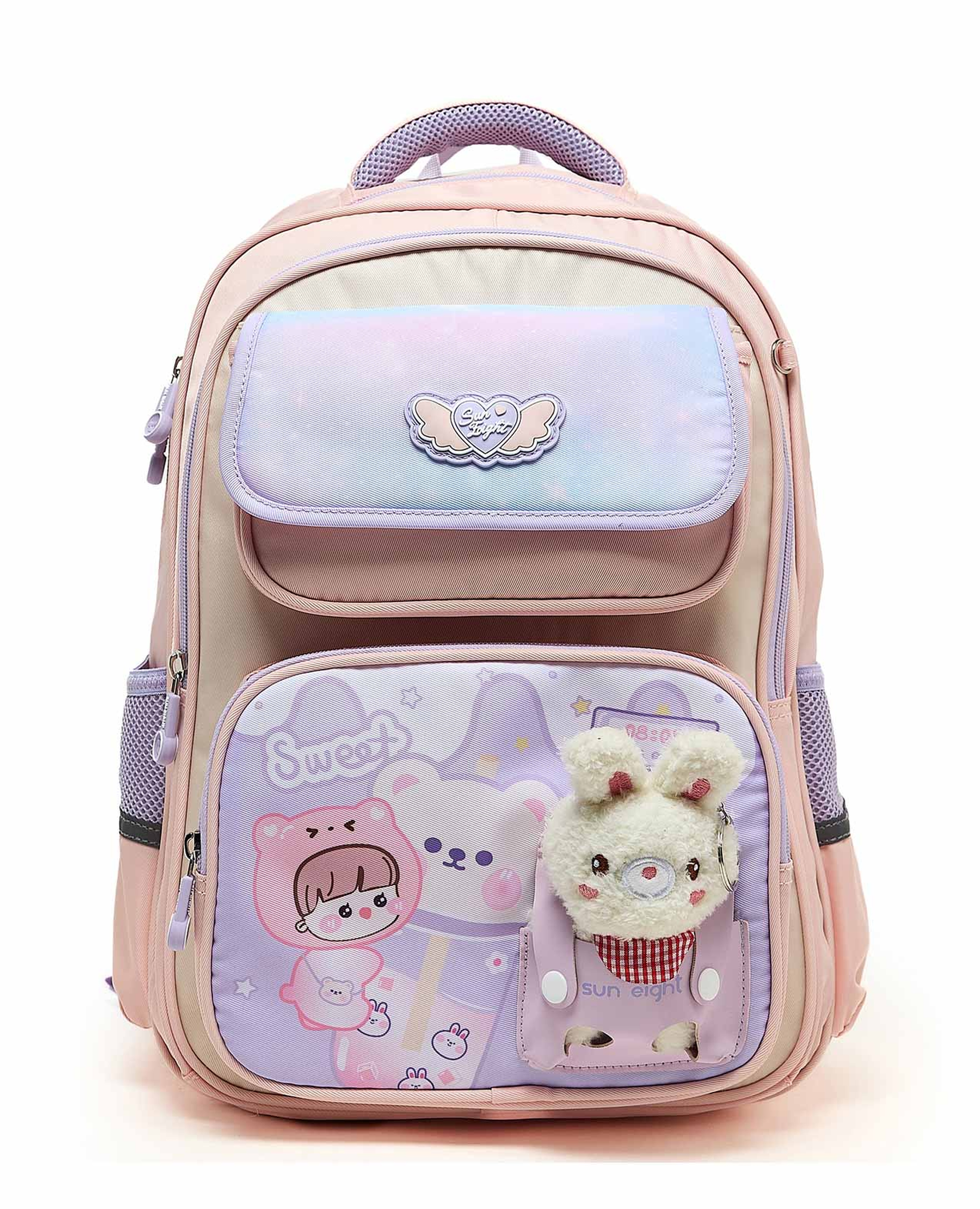 Appliqued Zip Around Backpack