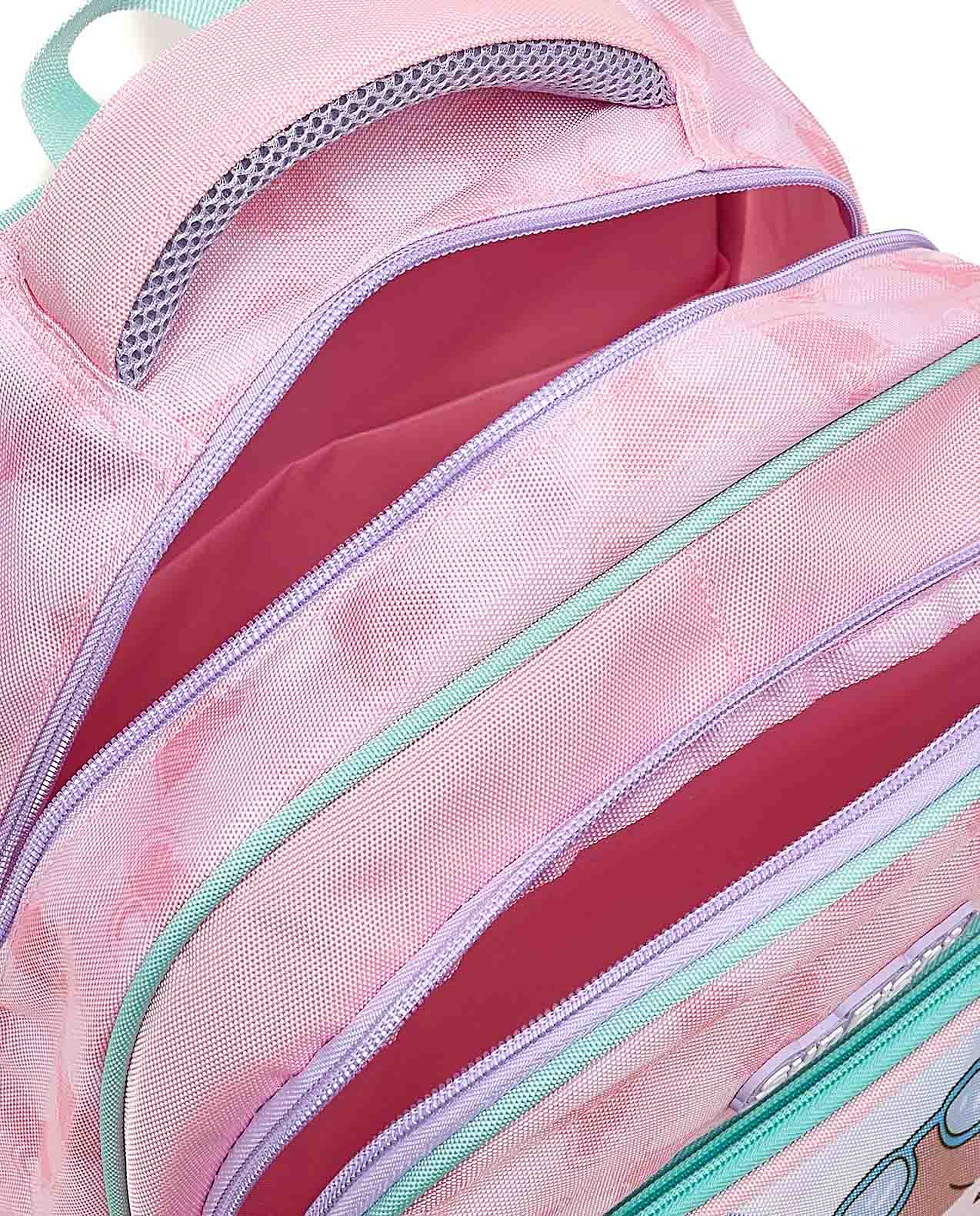 Printed Zip Around Backpack