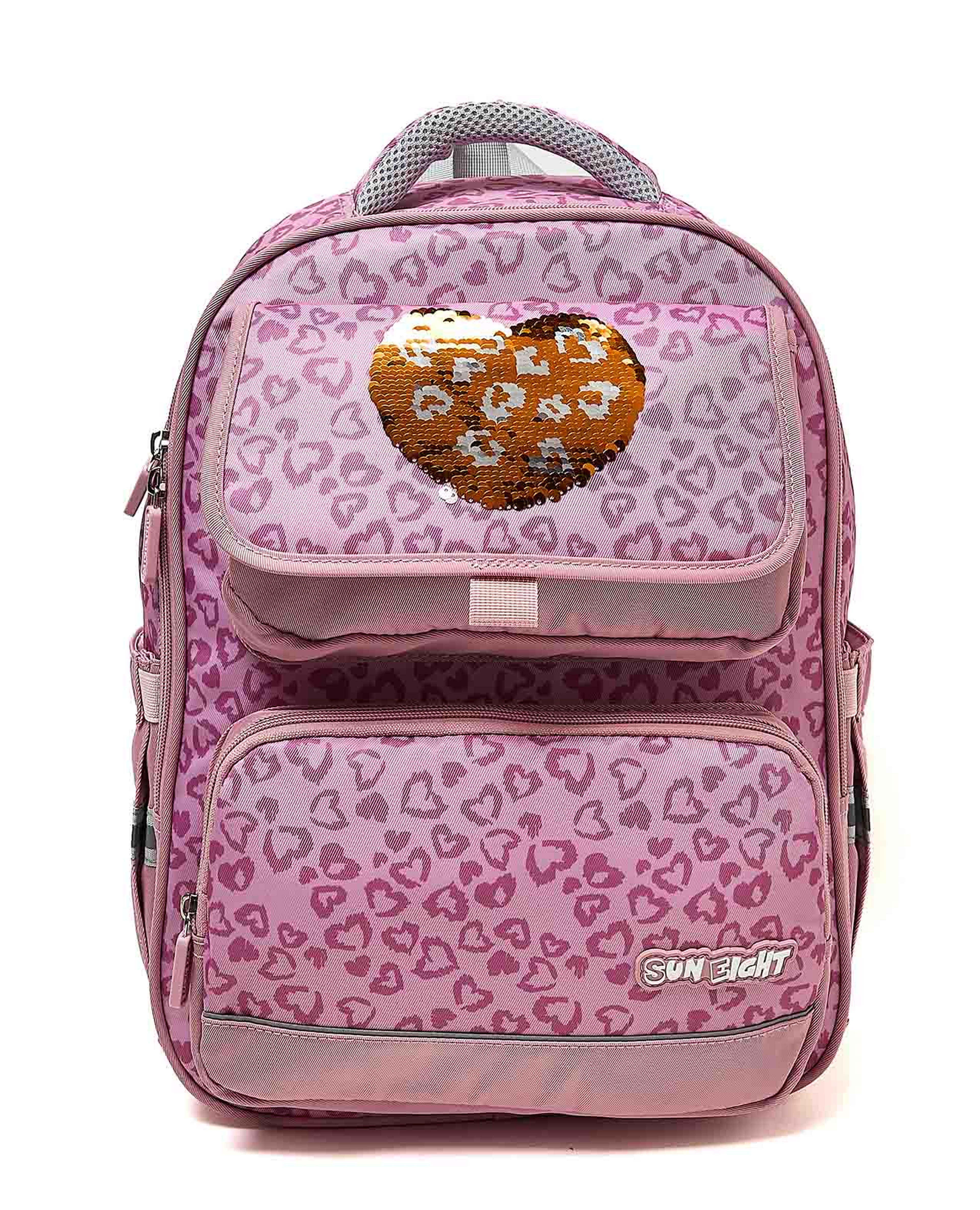 Sequined Zip Around Backpack