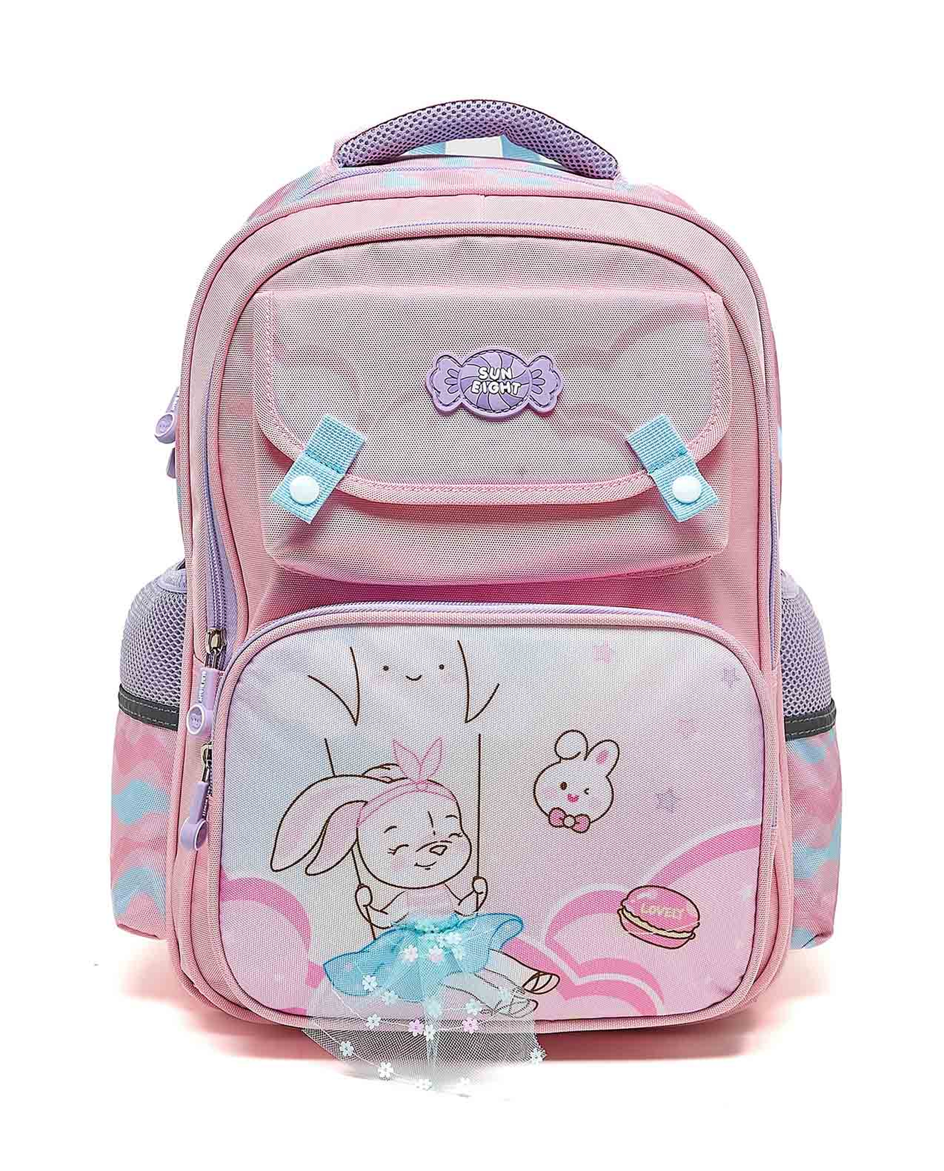 Appliqued Zip Around Backpack