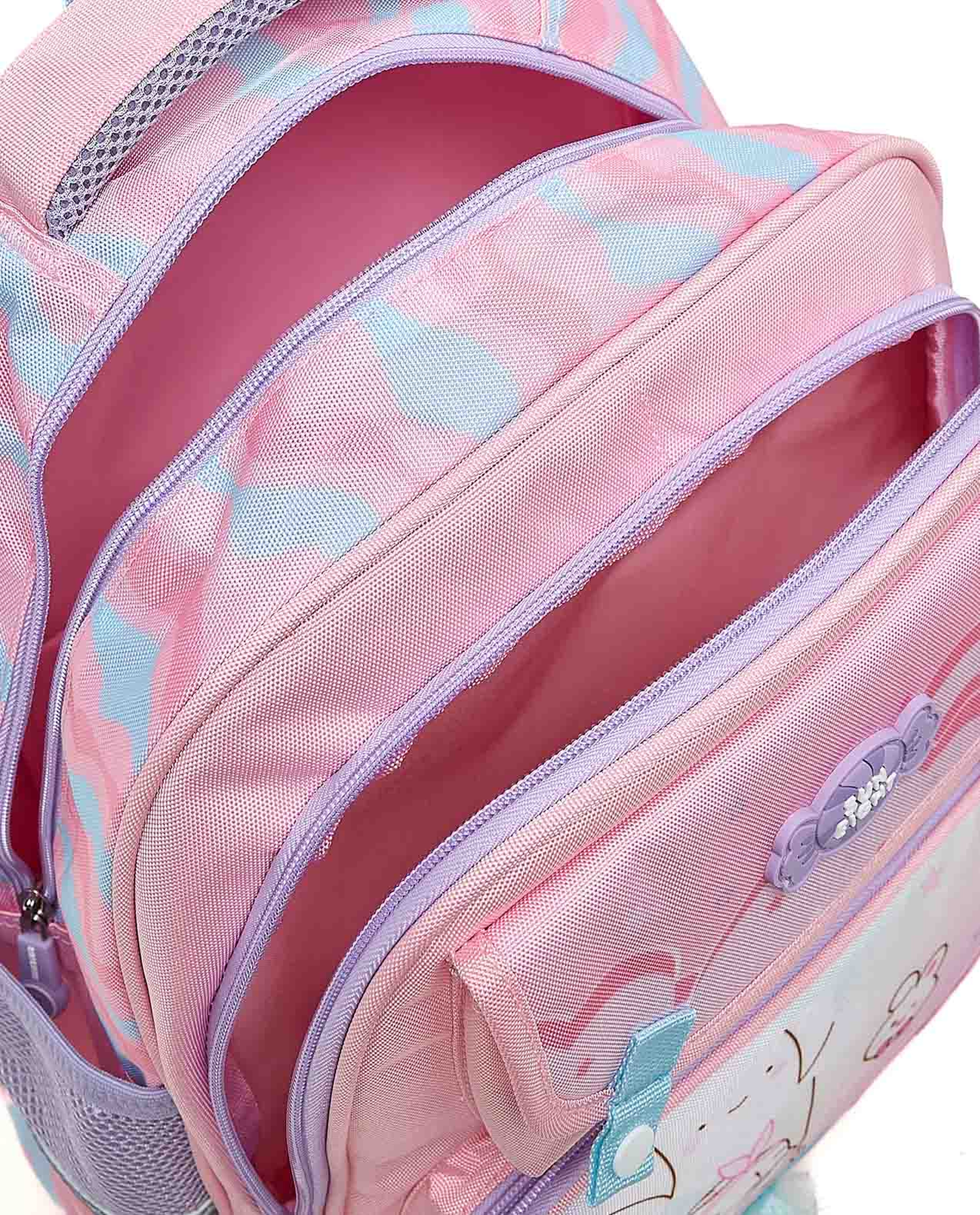 Appliqued Zip Around Backpack