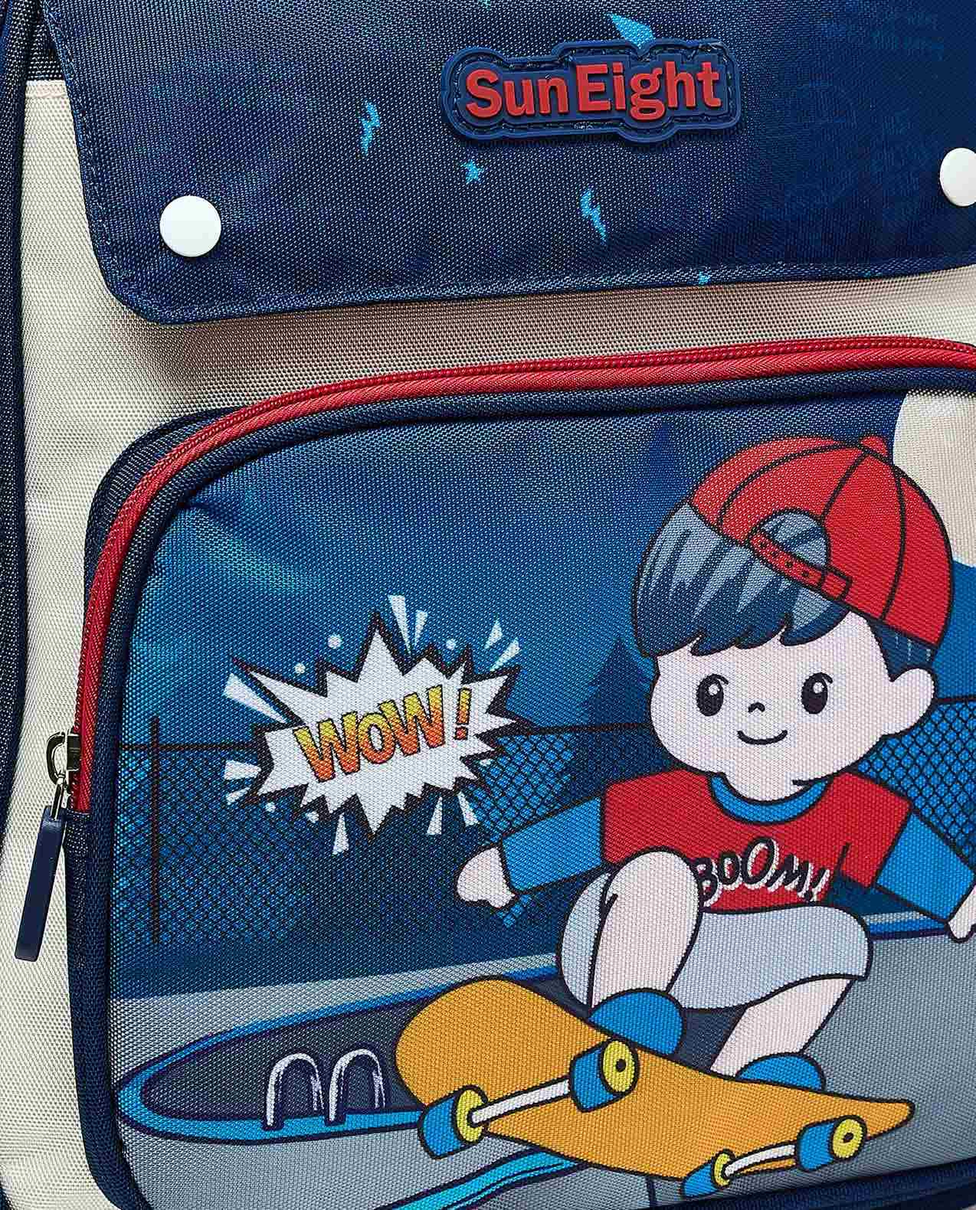 Printed Zip Around Backpack