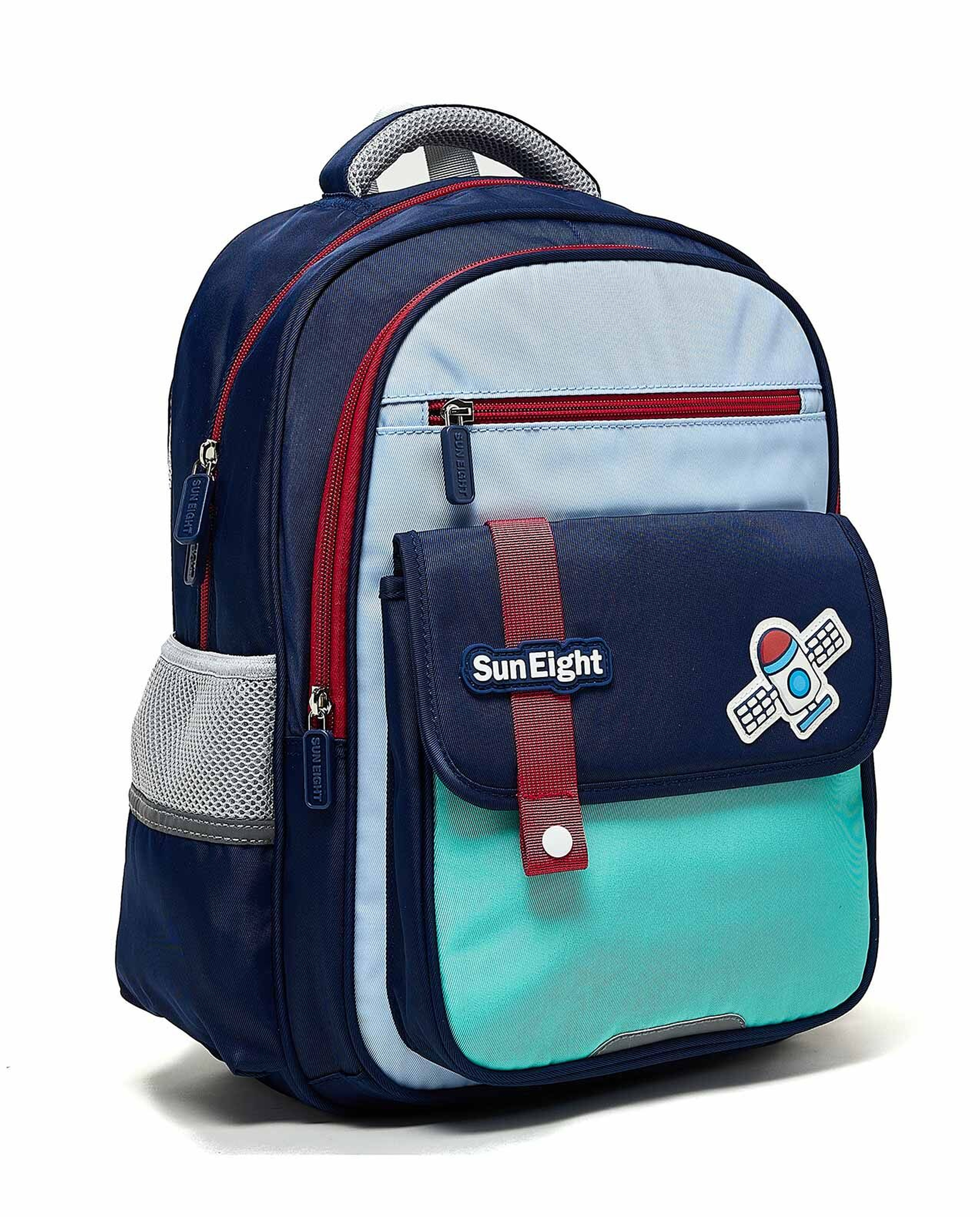 Color Block Zip Around Backpack