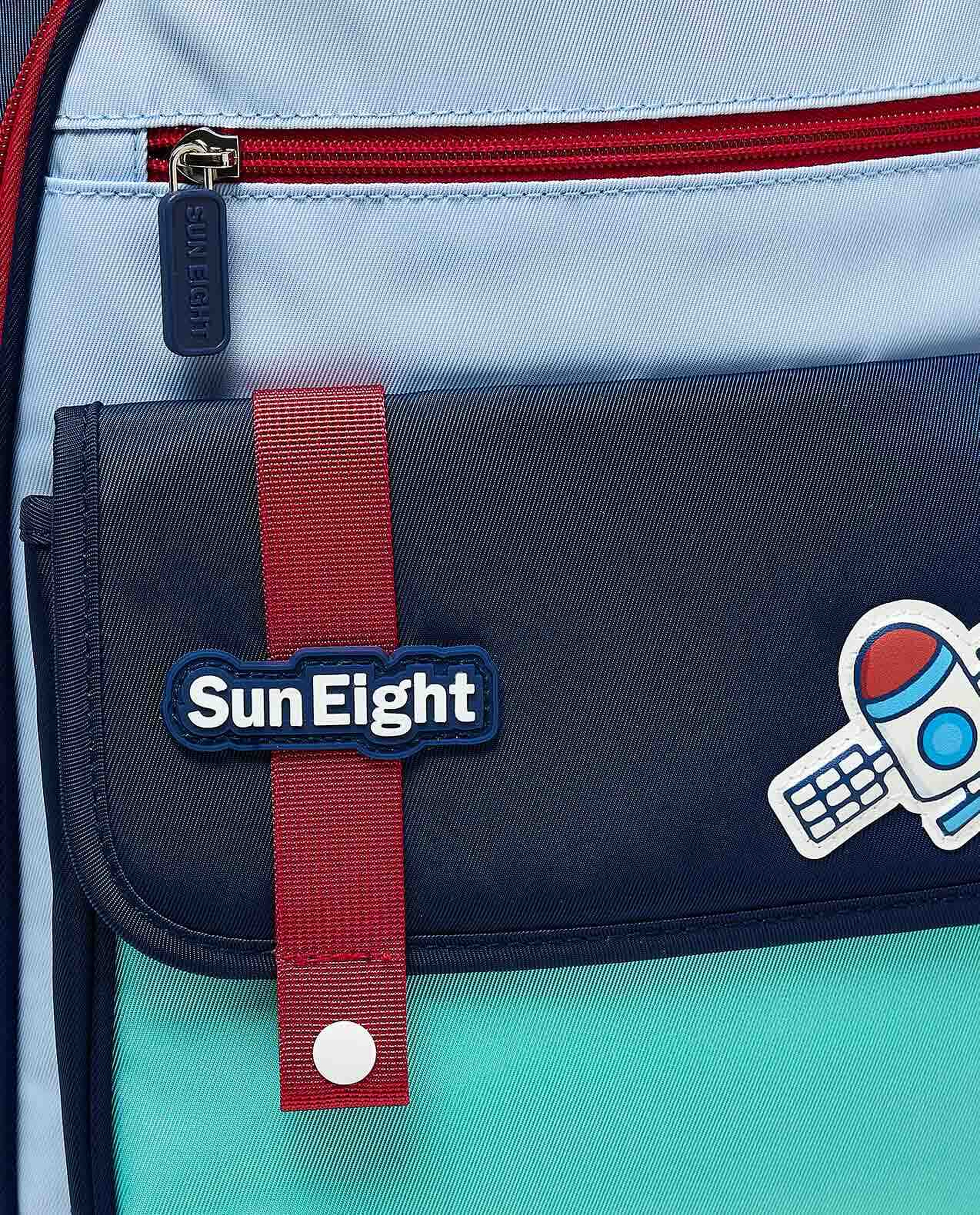 Color Block Zip Around Backpack