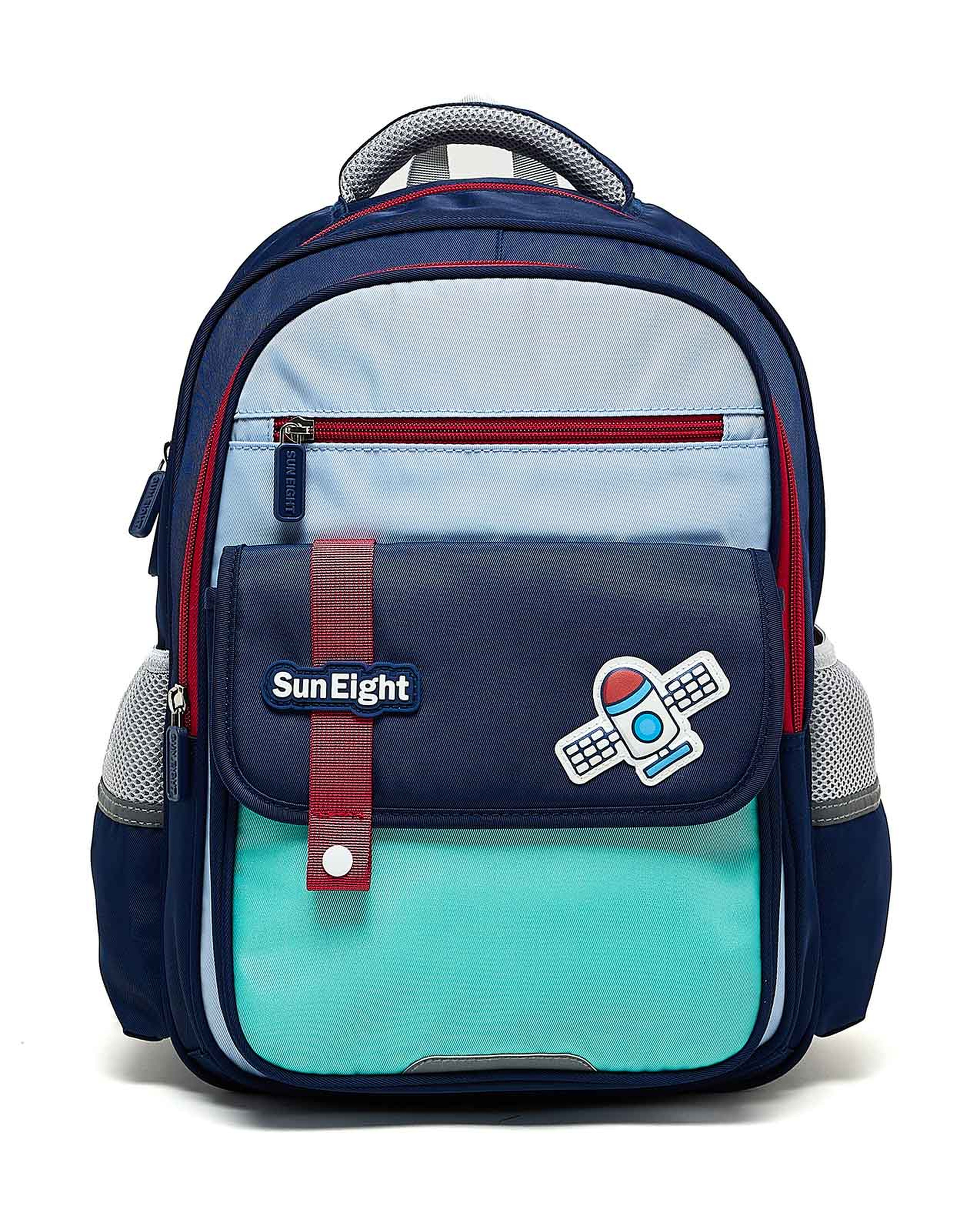 Color Block Zip Around Backpack