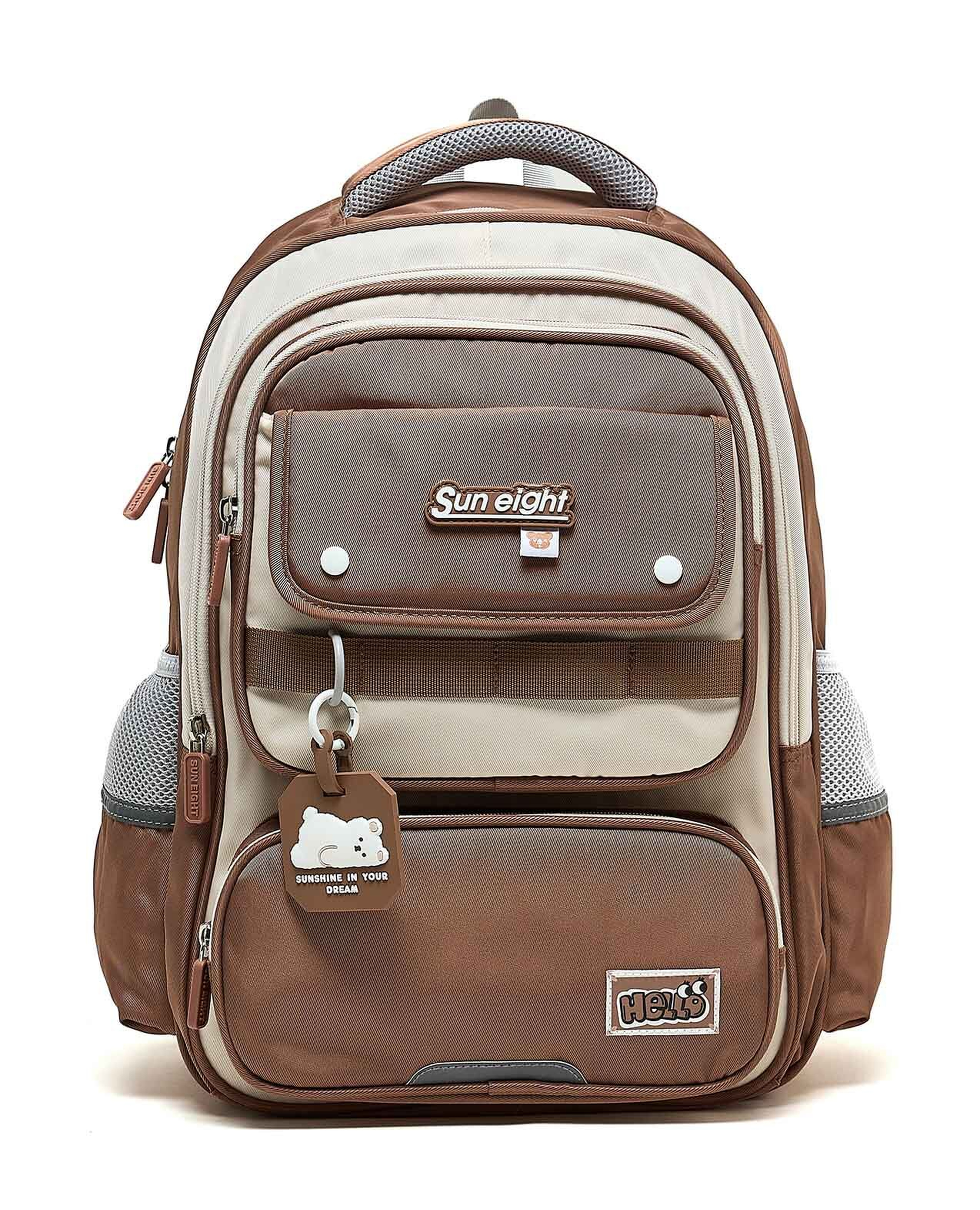 Color Block Zip Around Backpack