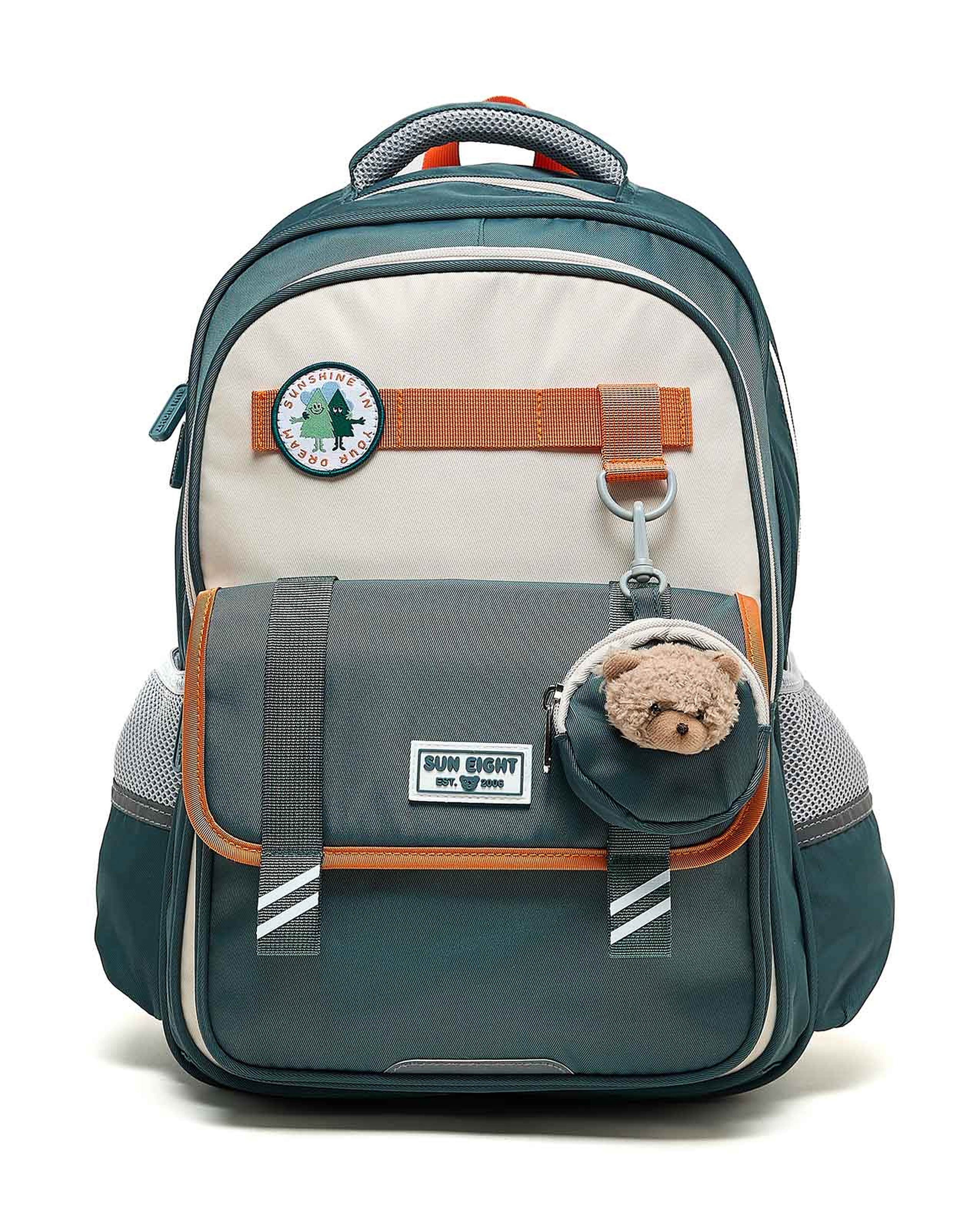 Color Block Zip Around Backpack