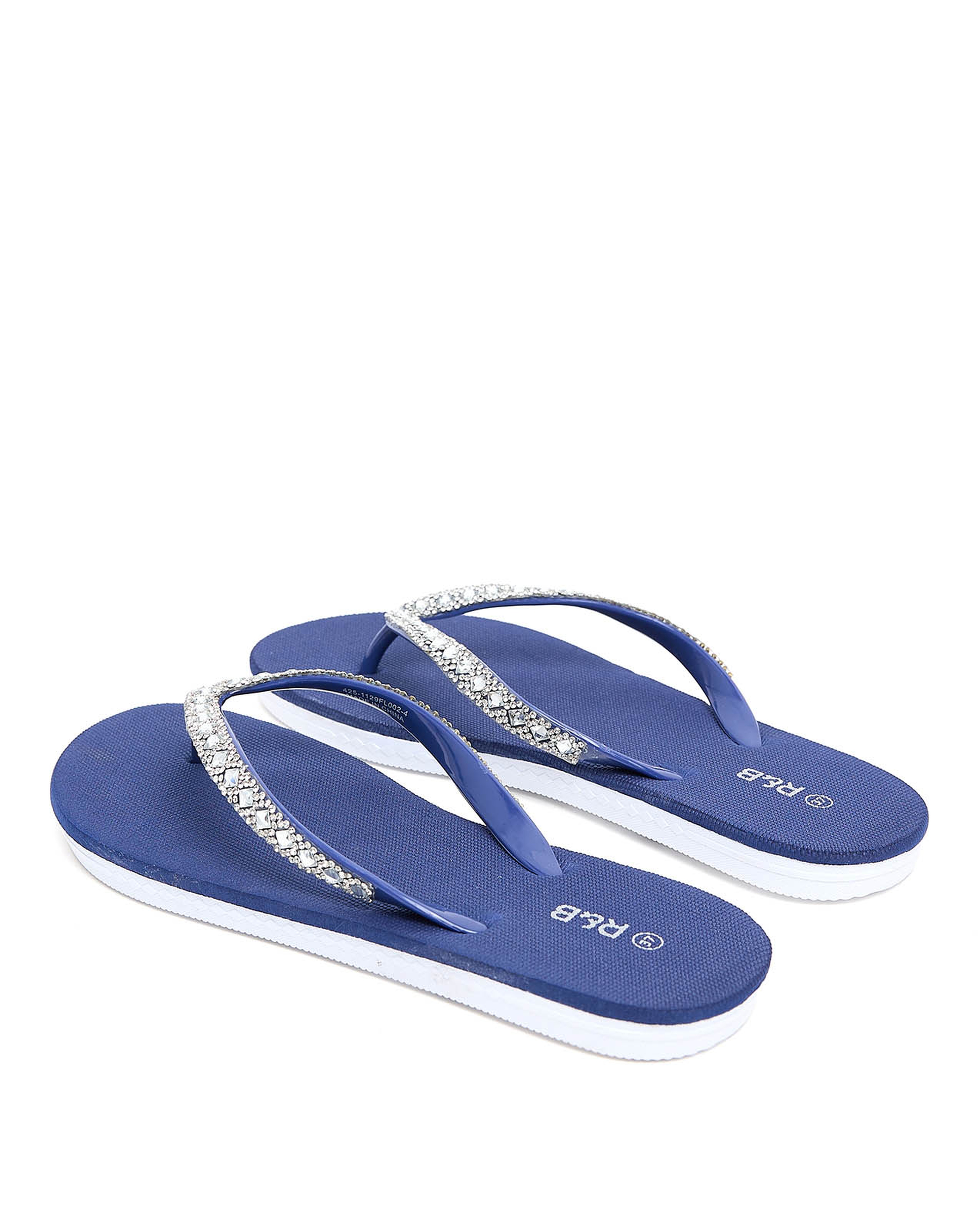 Embellished Flip-Flops