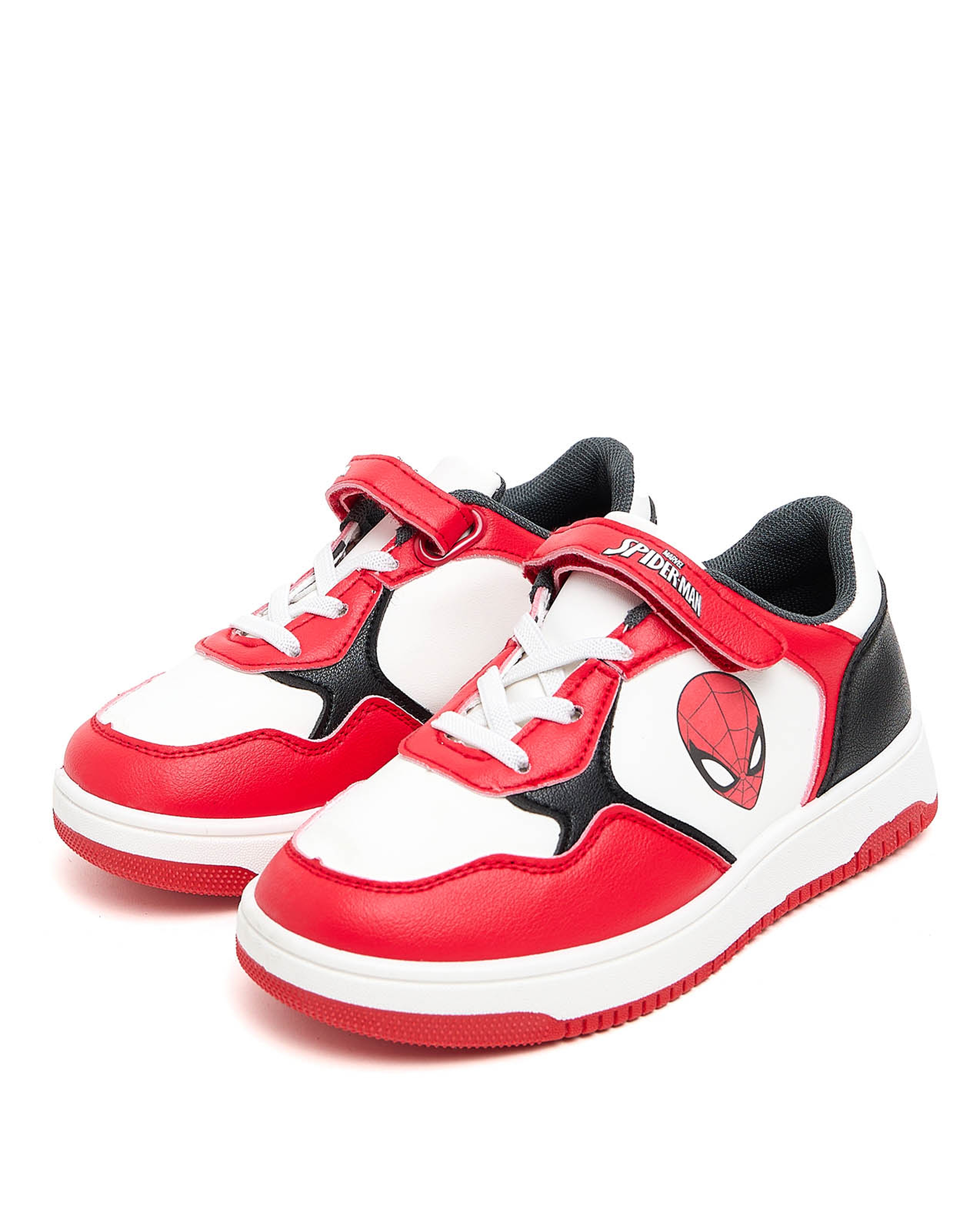 Spiderman Printed Velcro Closure Sneakers