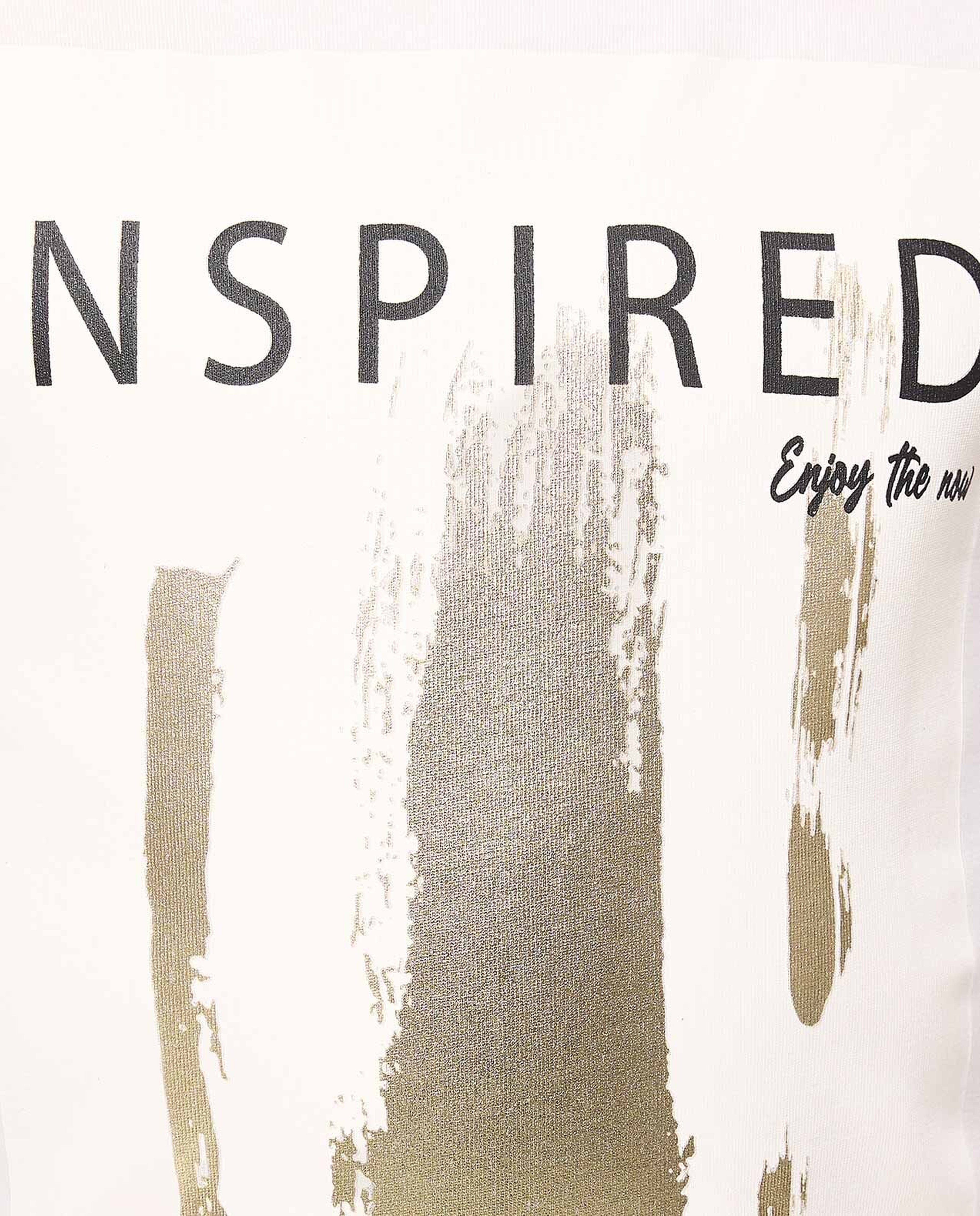 Printed T-Shirt with Crew Neck and Short Sleeves