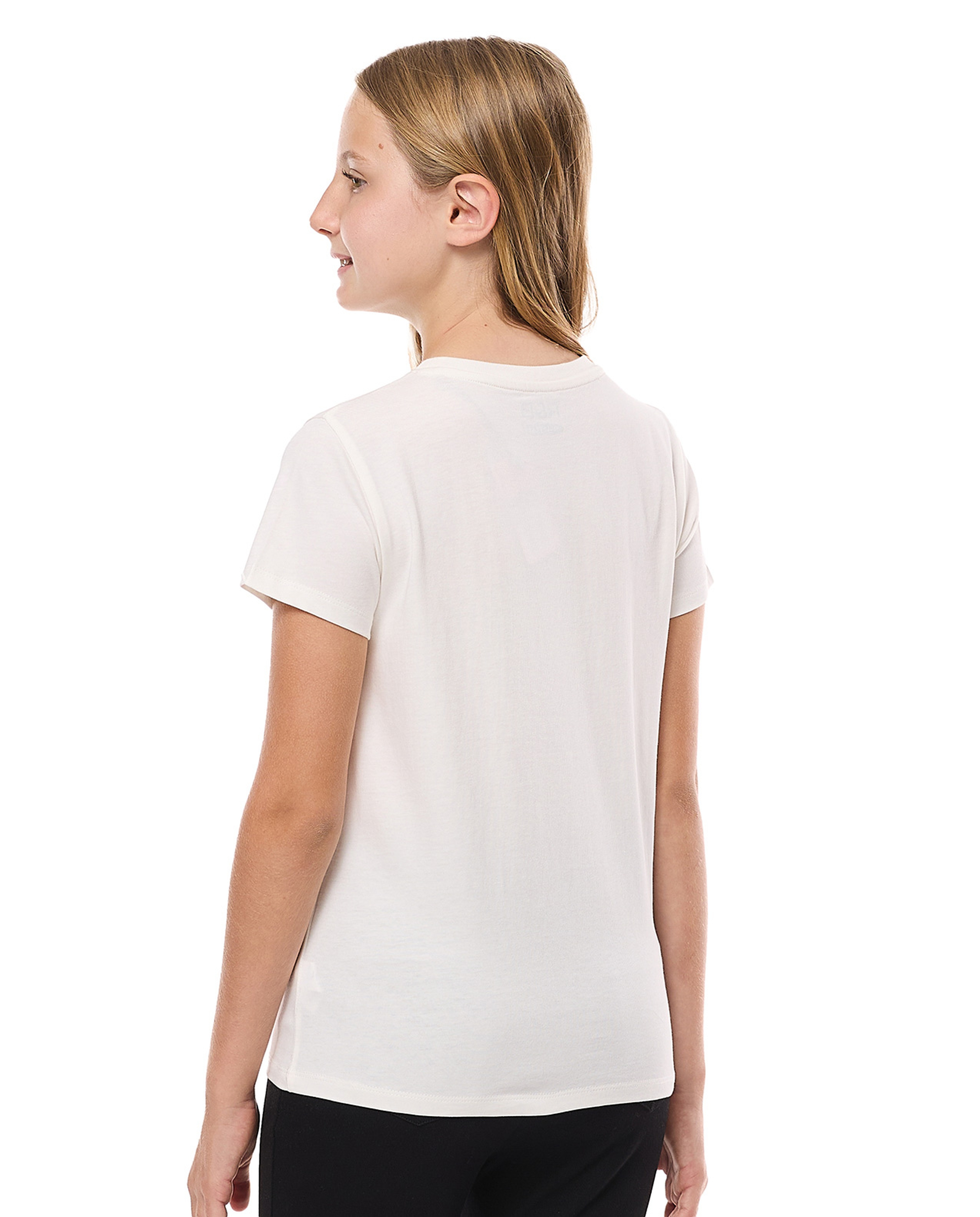 Printed T-Shirt with Crew Neck and Short Sleeves