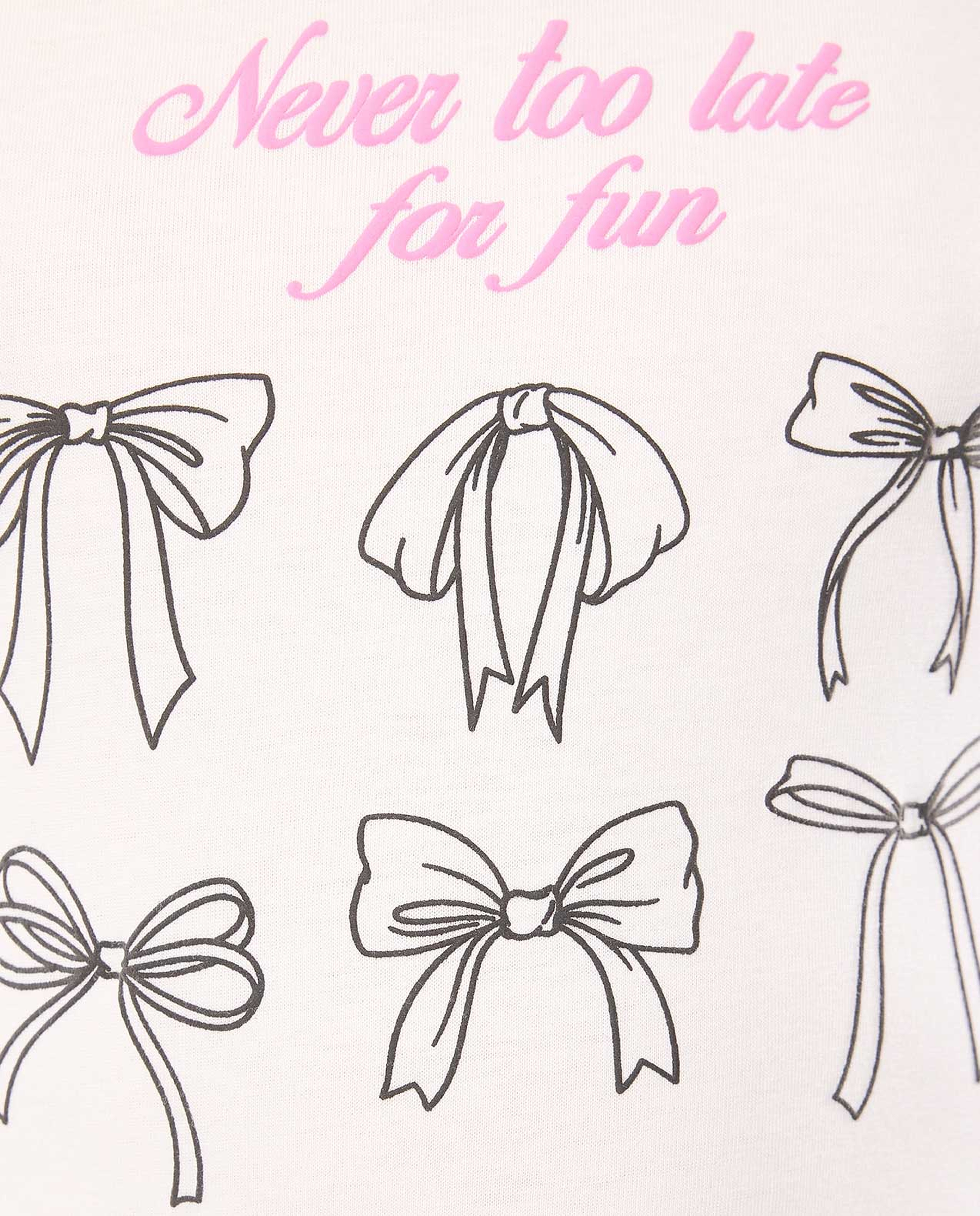 Printed T-Shirt with Crew Neck and Short Sleeves