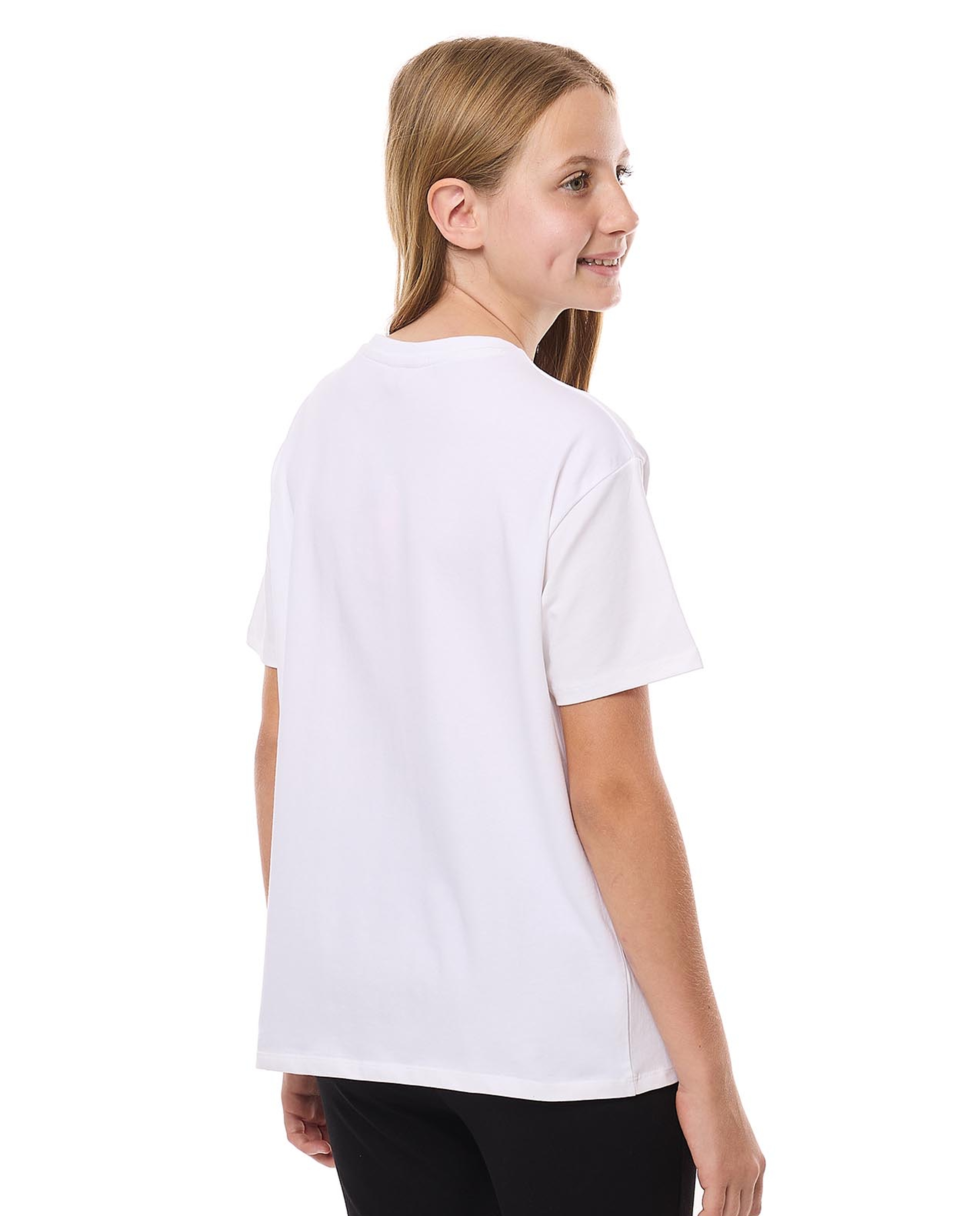 Sequined T-Shirt with Crew Neck and Short Sleeves