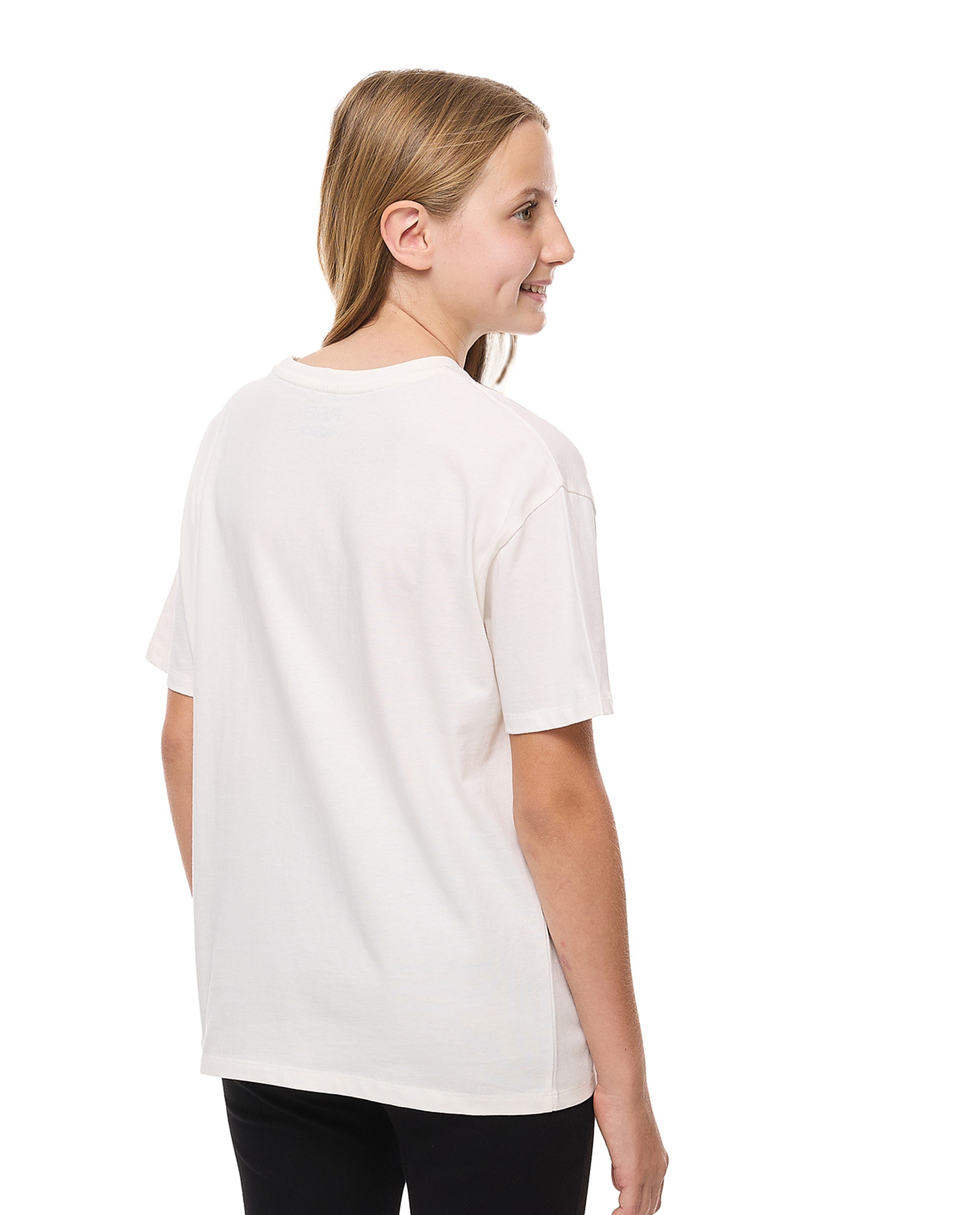 Printed T-Shirt with Crew Neck and Short Sleeves