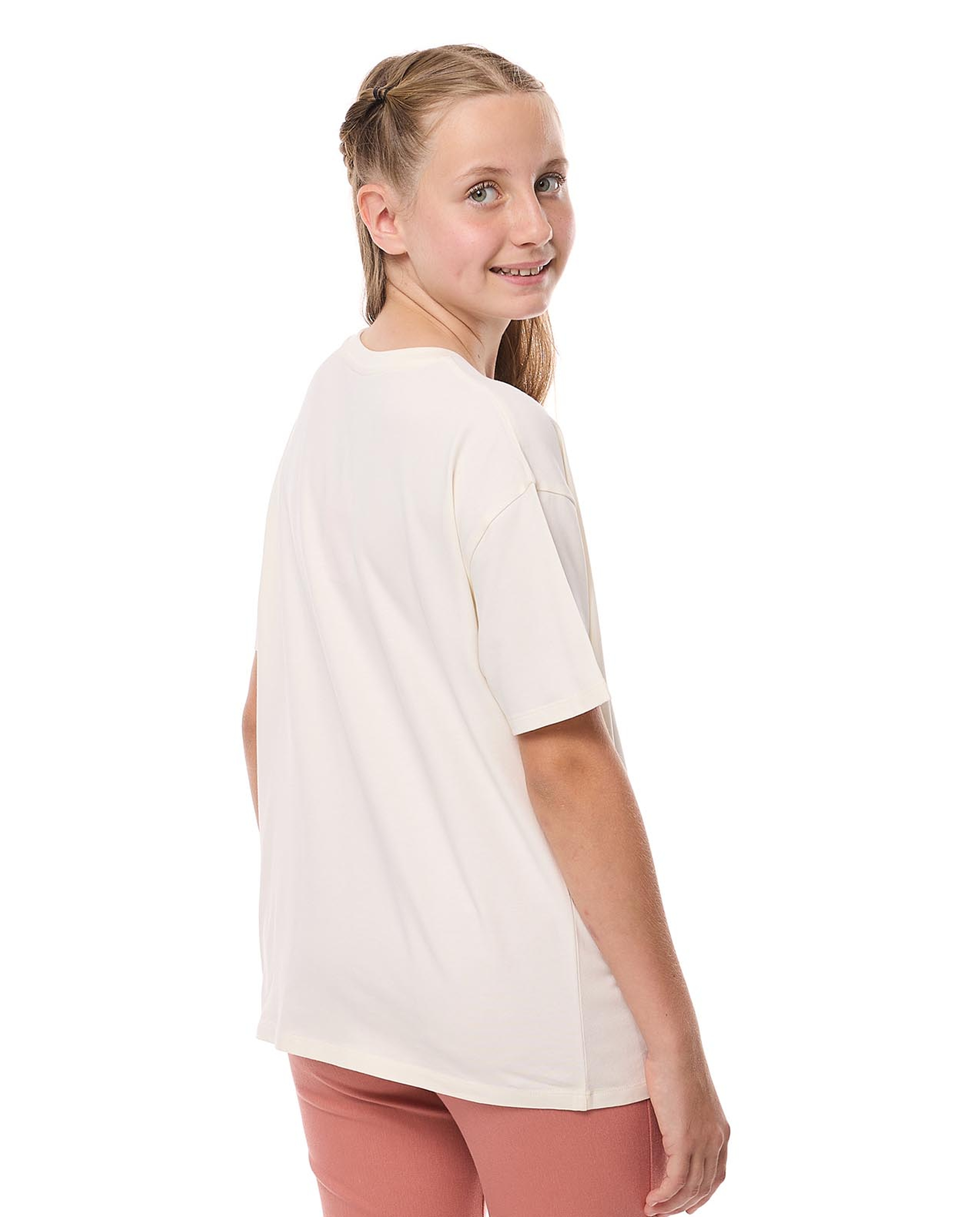 Sequined T-Shirt with Crew Neck and Short Sleeves