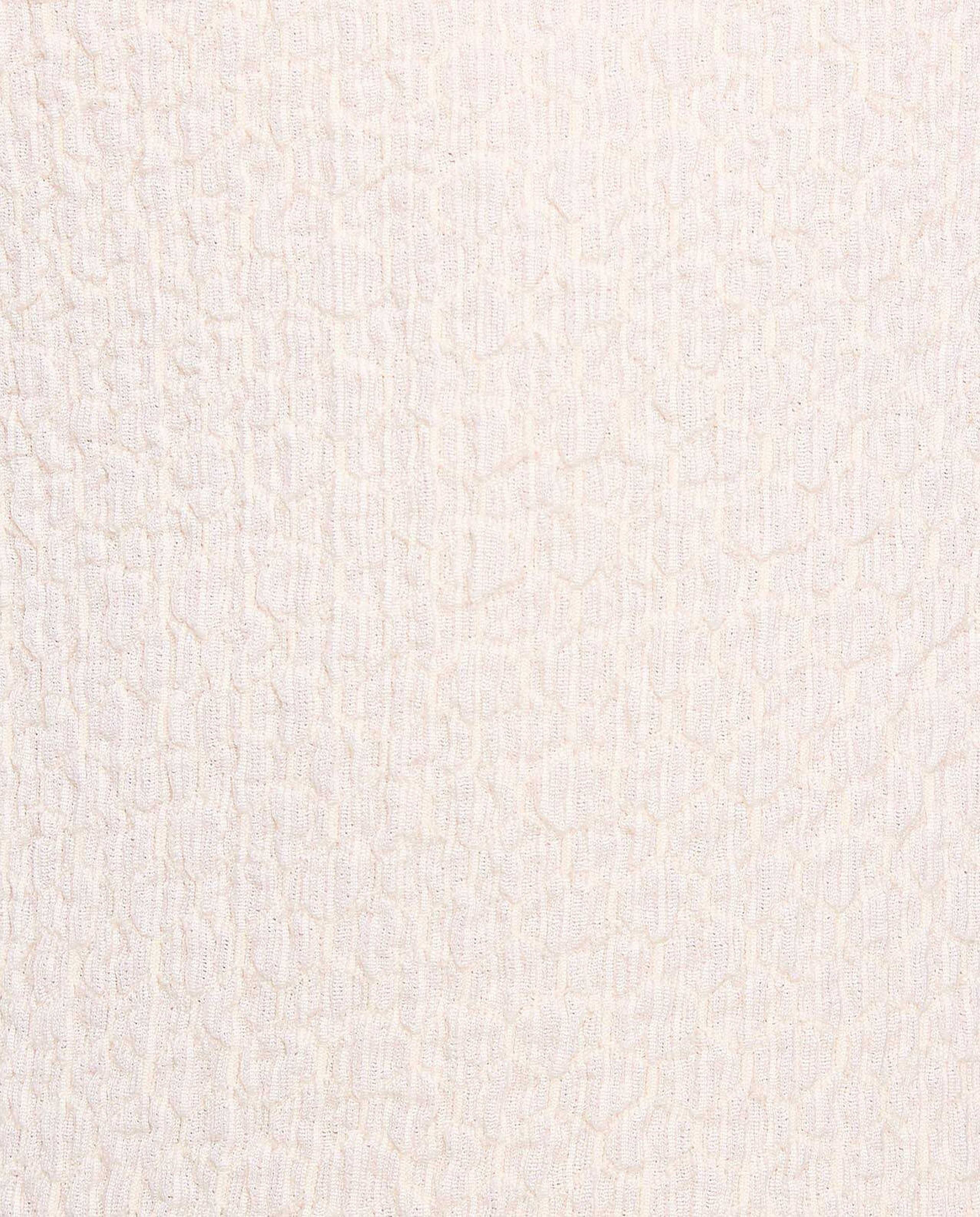 Textured Tiered Dress with Crew Neck and Short Sleeves