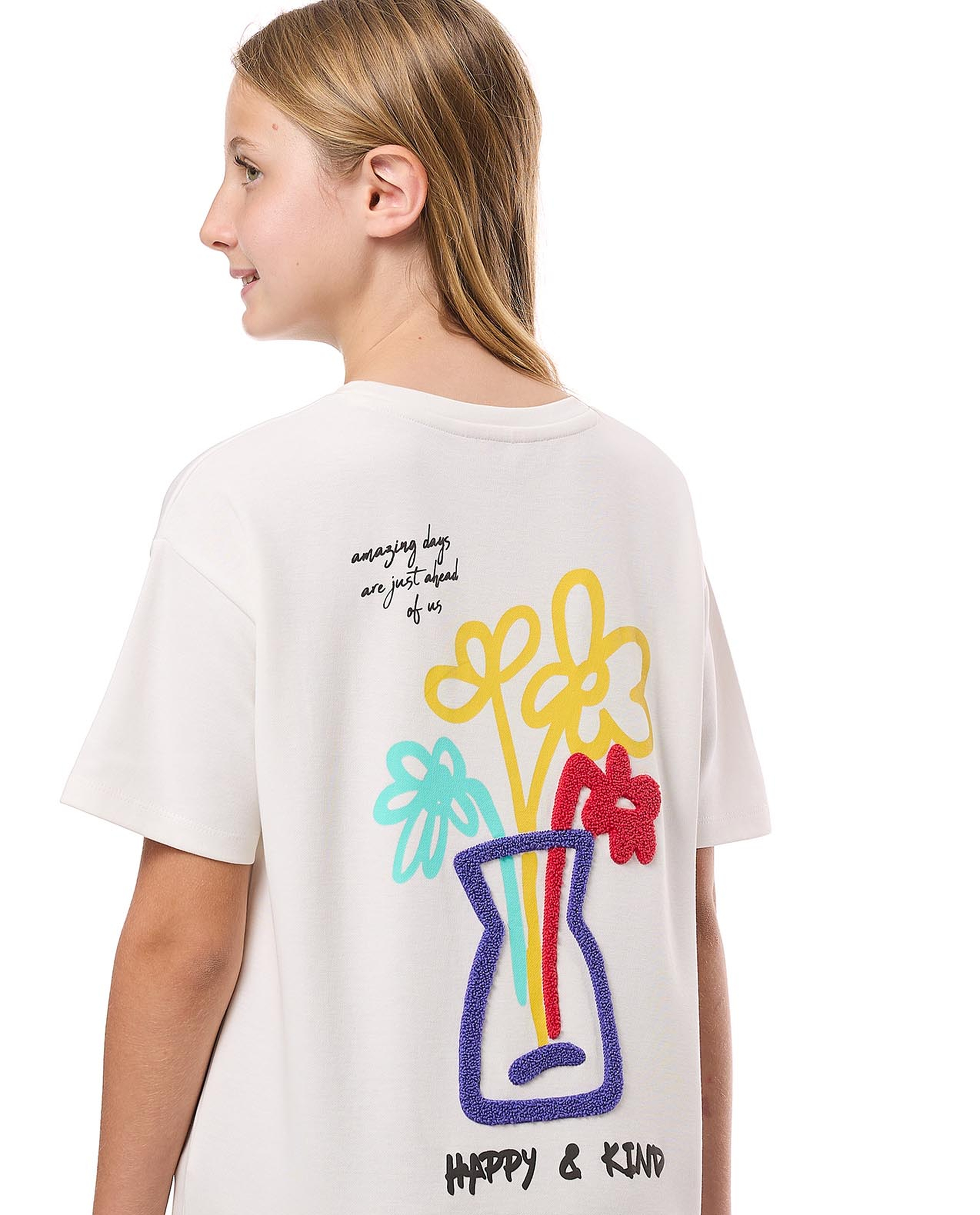 Printed T-Shirt and Flared Pant Set