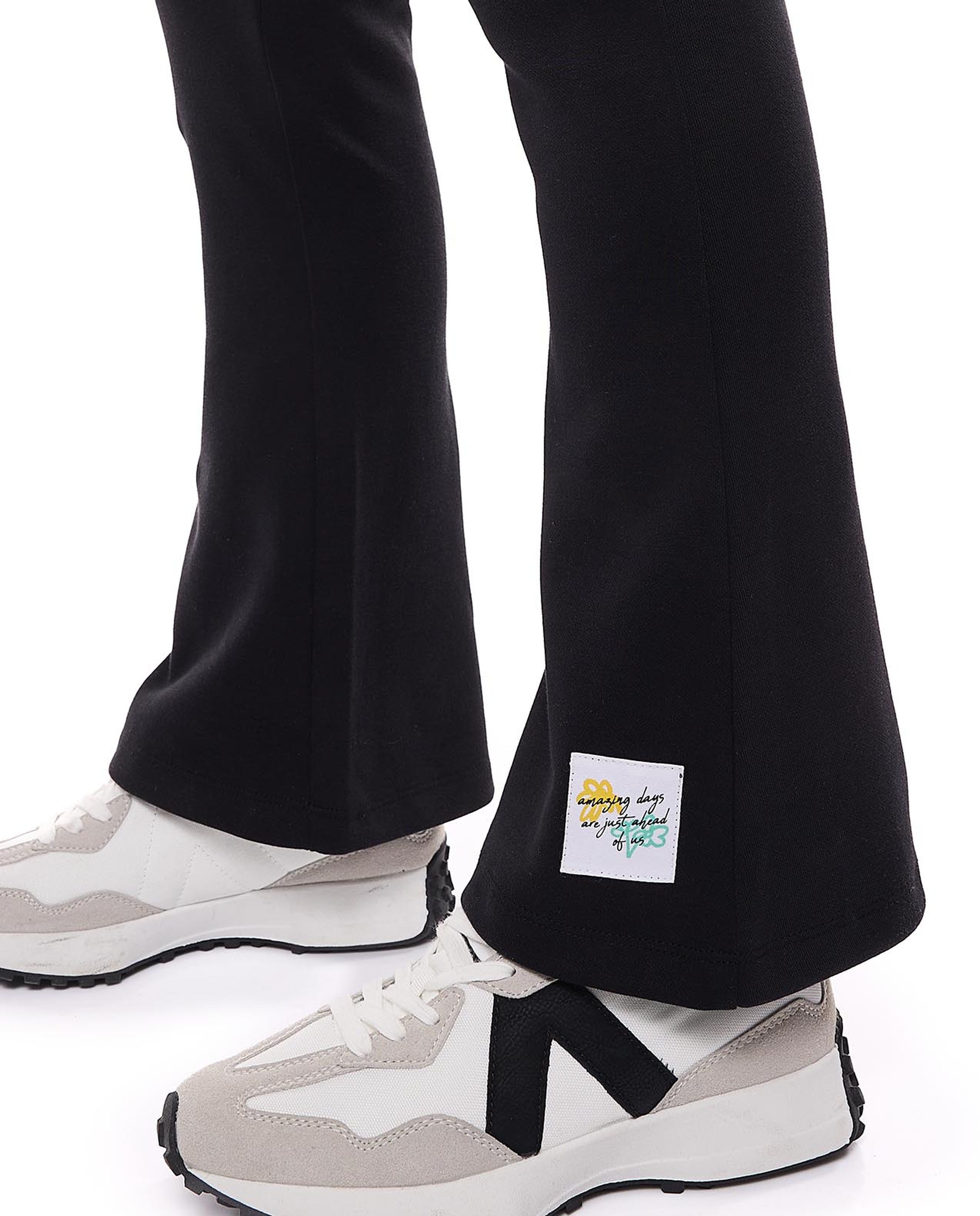 Printed T-Shirt and Flared Pant Set