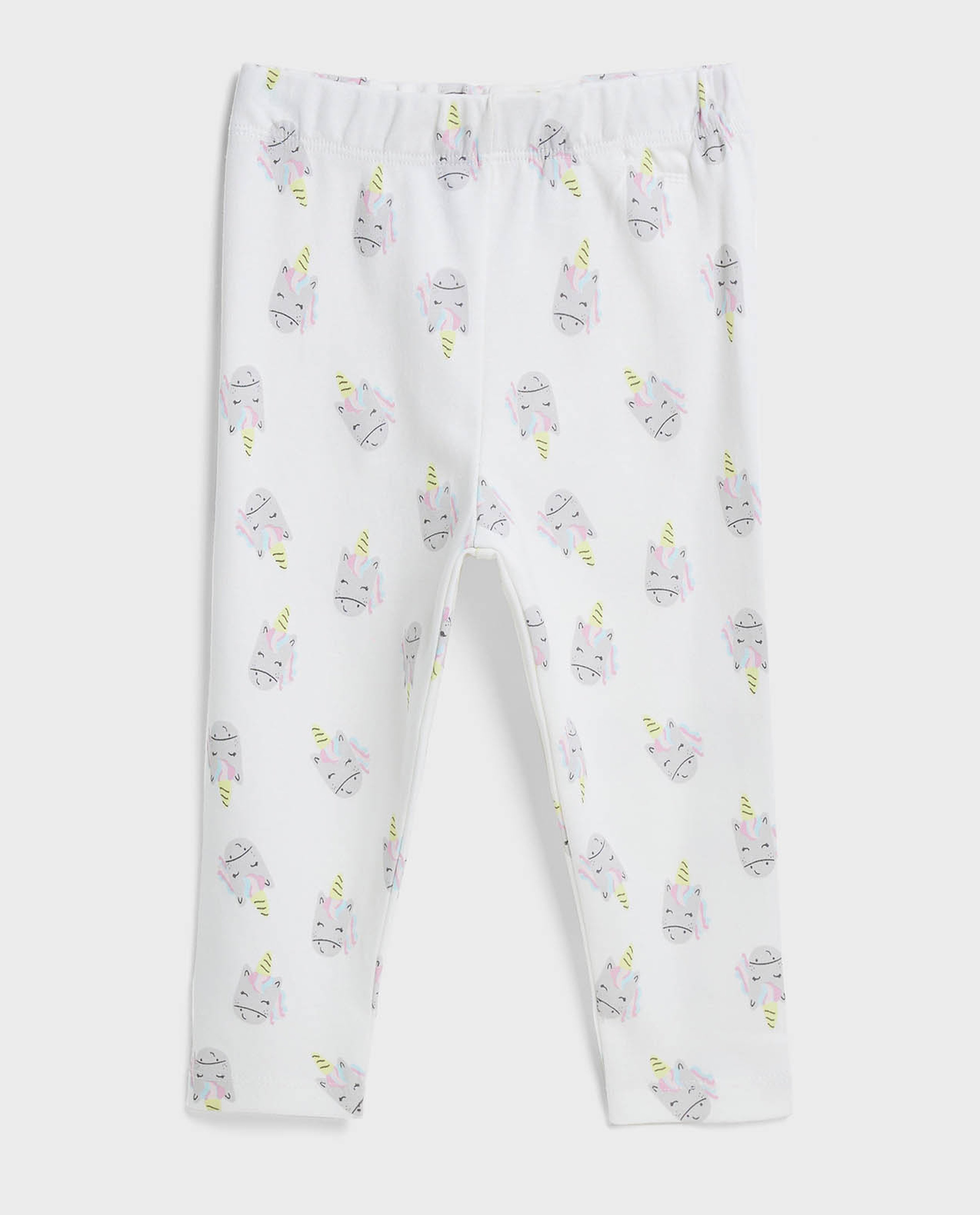 Appliqued Top and Printed Pant Set with Headband