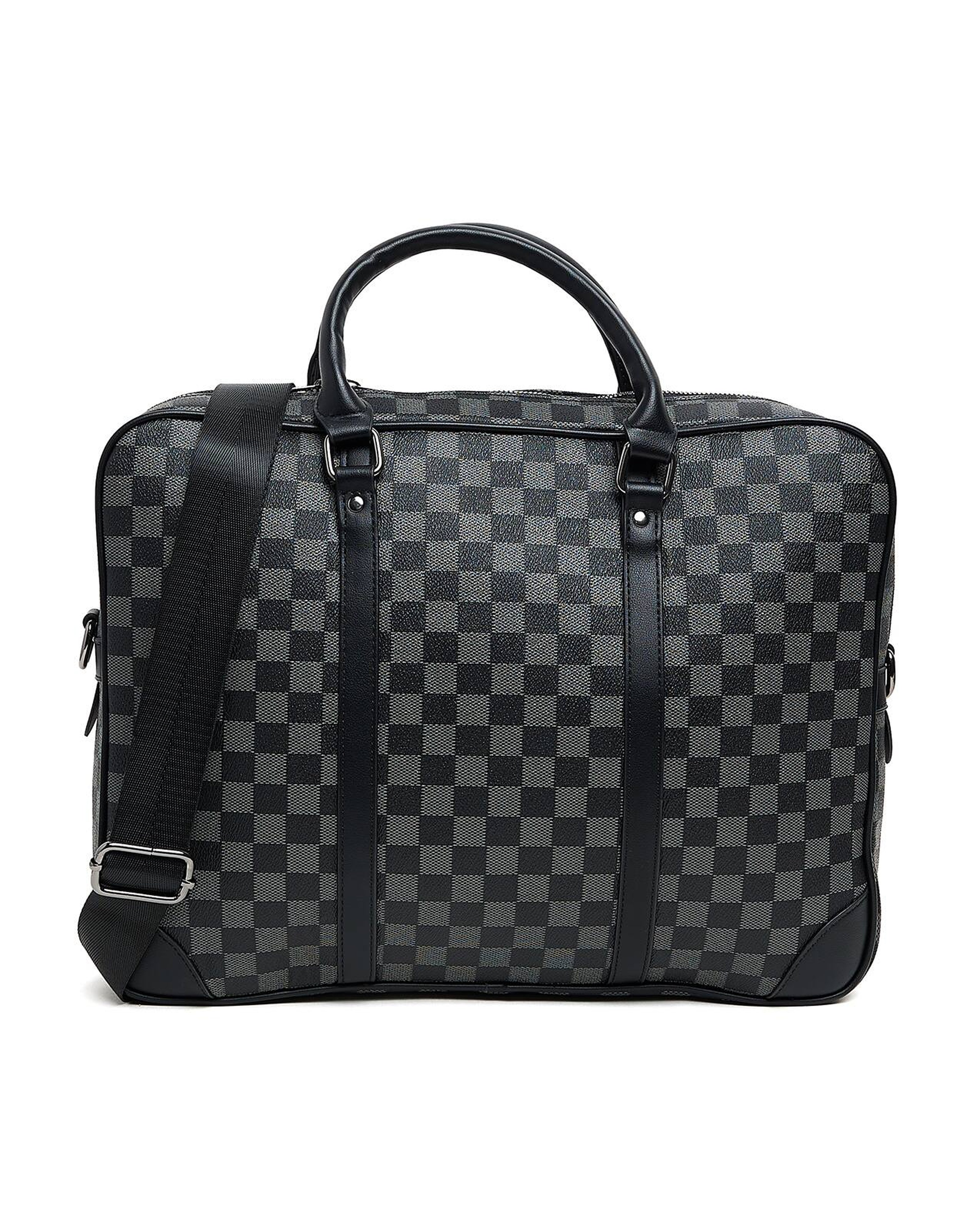 Checkered Laptop Bag