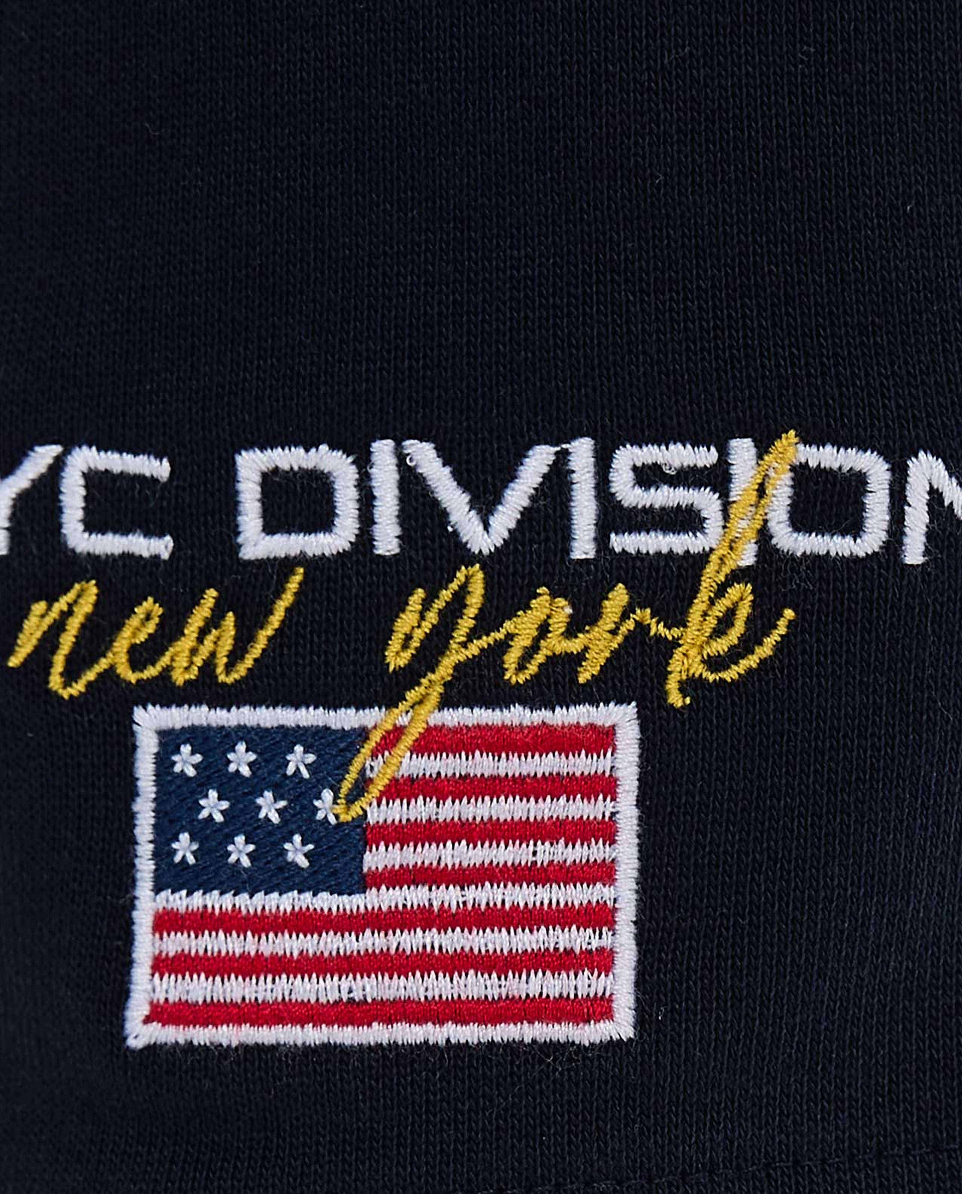 Embroidered Shorts with Drawstring Waist