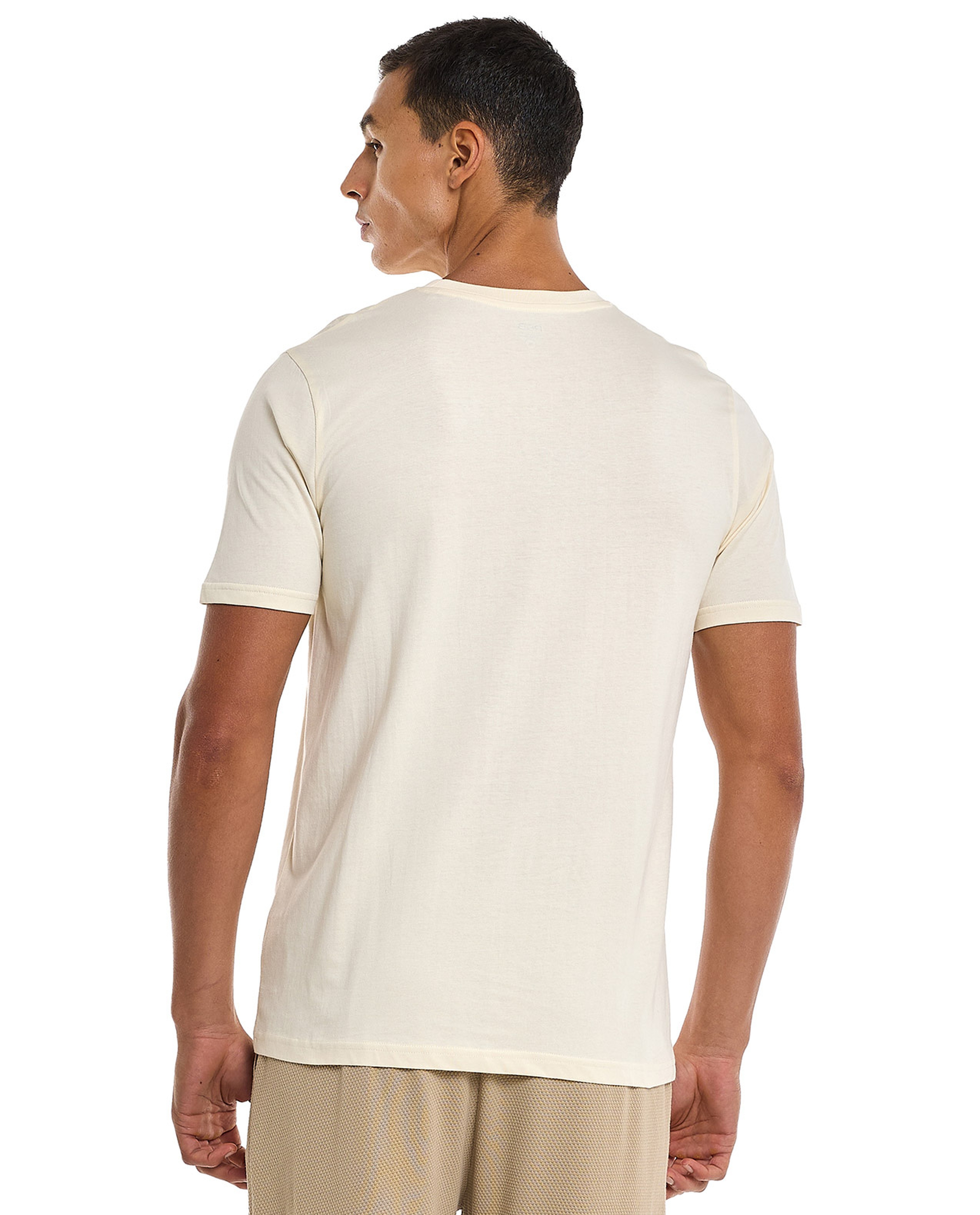 Printed T-Shirt with Crew Neck and Short Sleeves