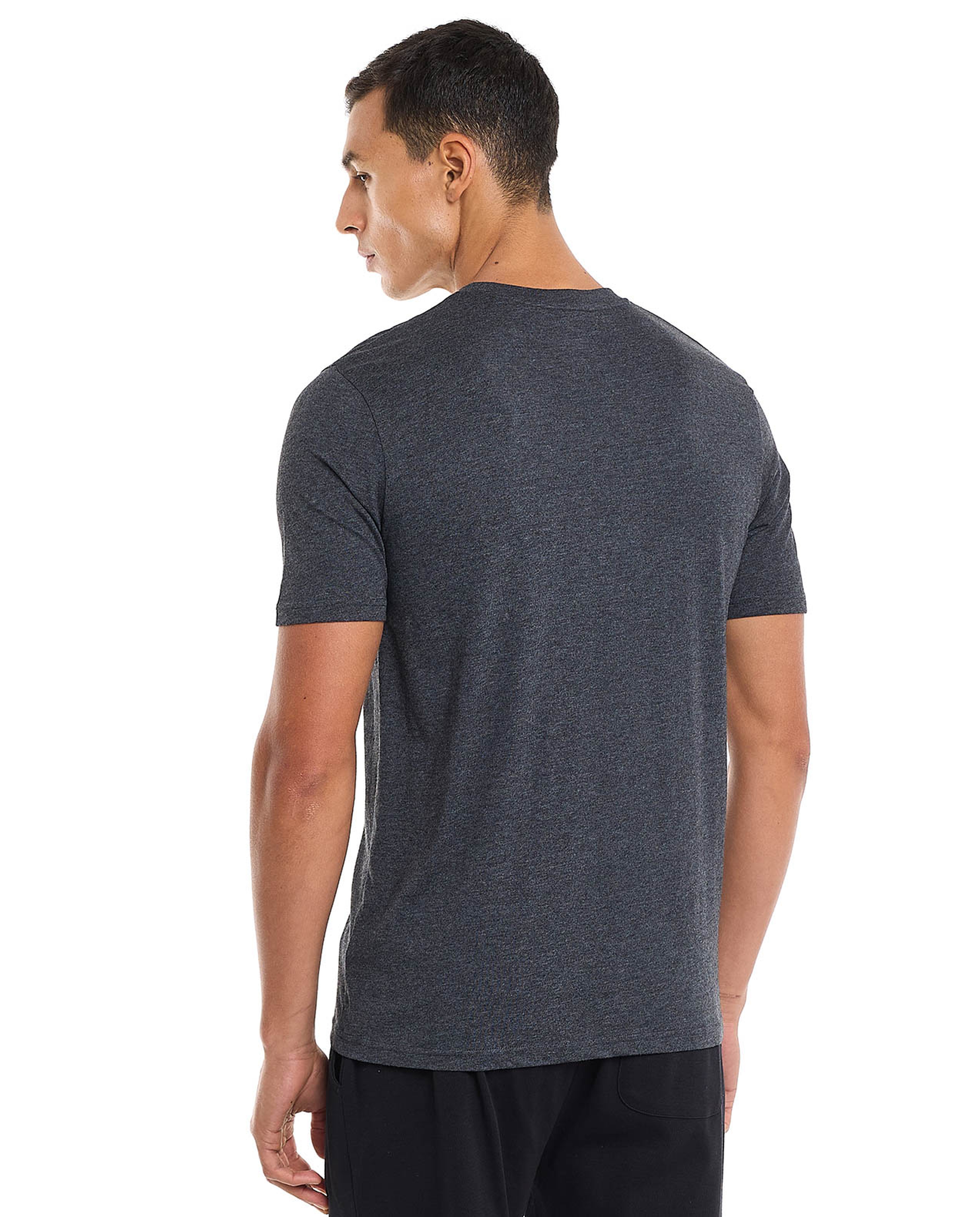 Printed T-Shirt with Crew Neck and Short Sleeves