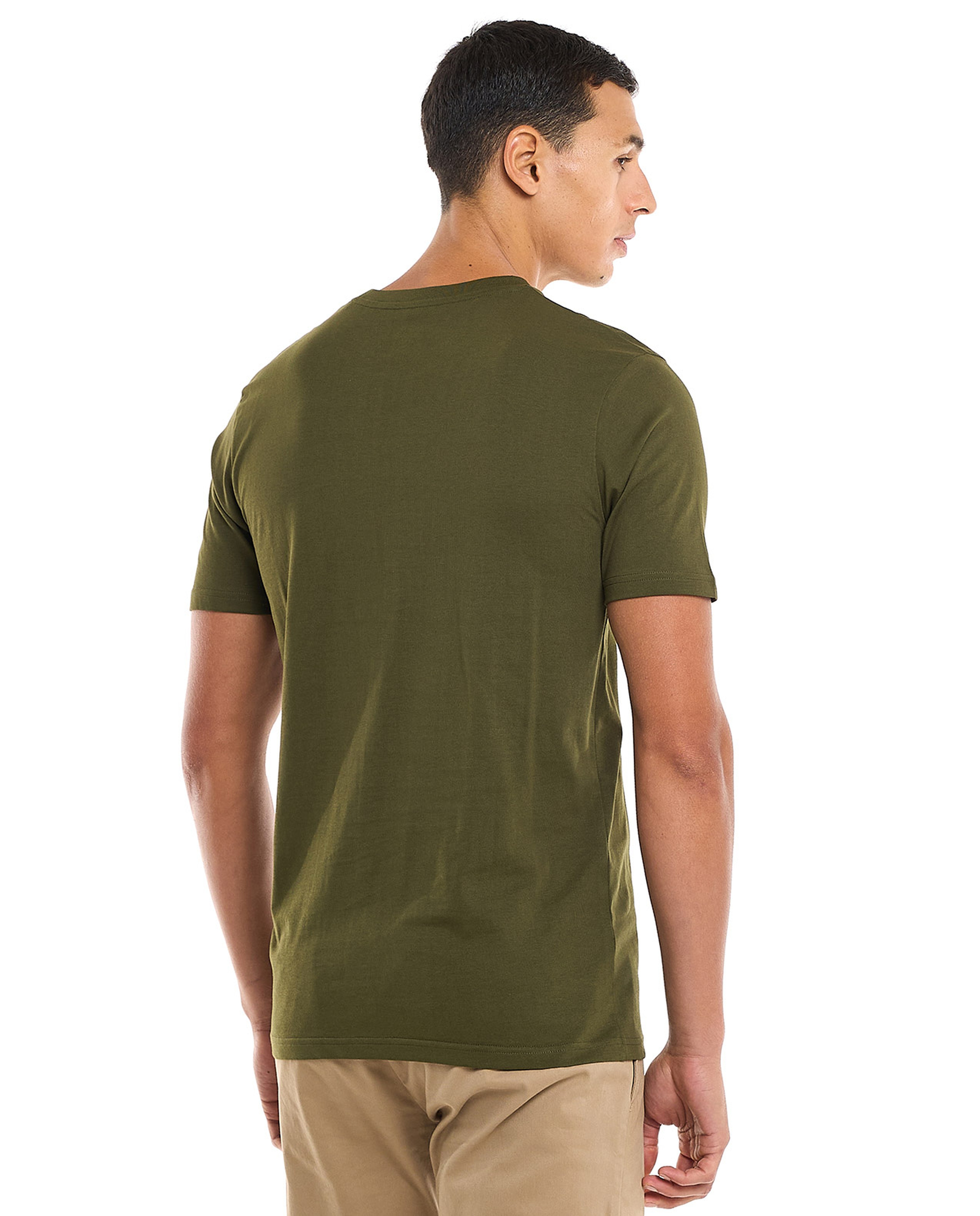 Printed T-Shirt with Crew Neck and Short Sleeves