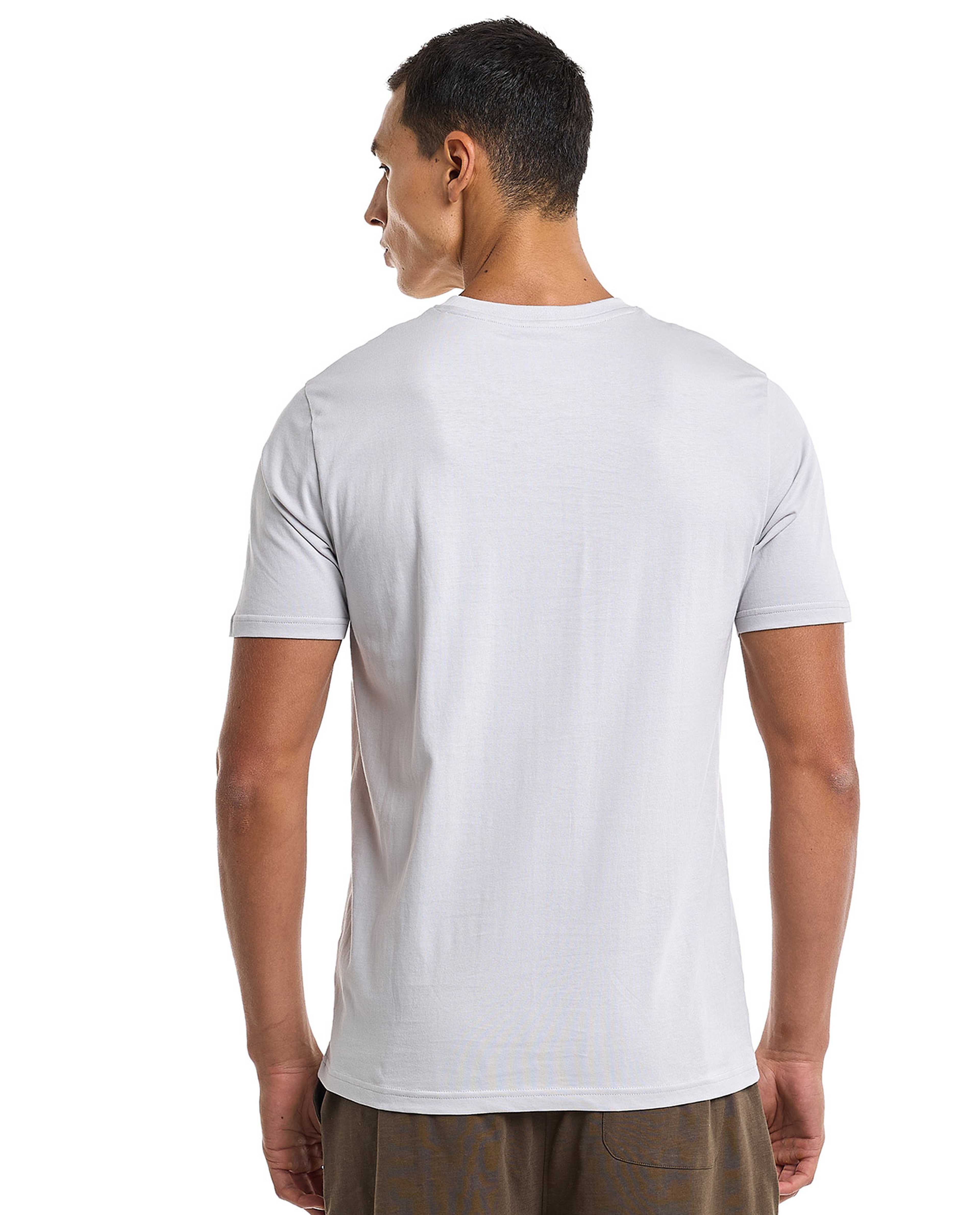 Printed T-Shirt with Crew Neck and Short Sleeves