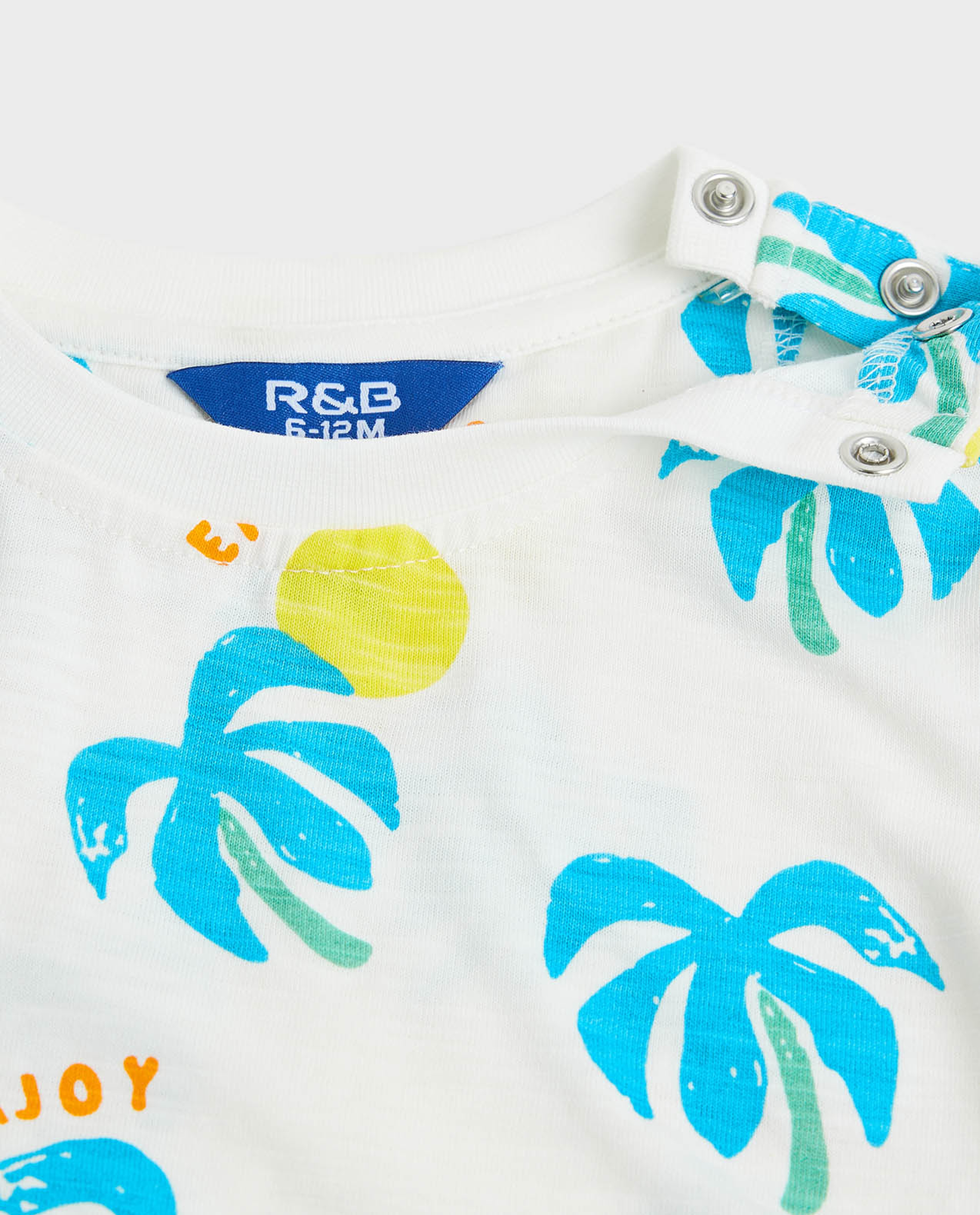 Printed T-Shirt and Shorts Set