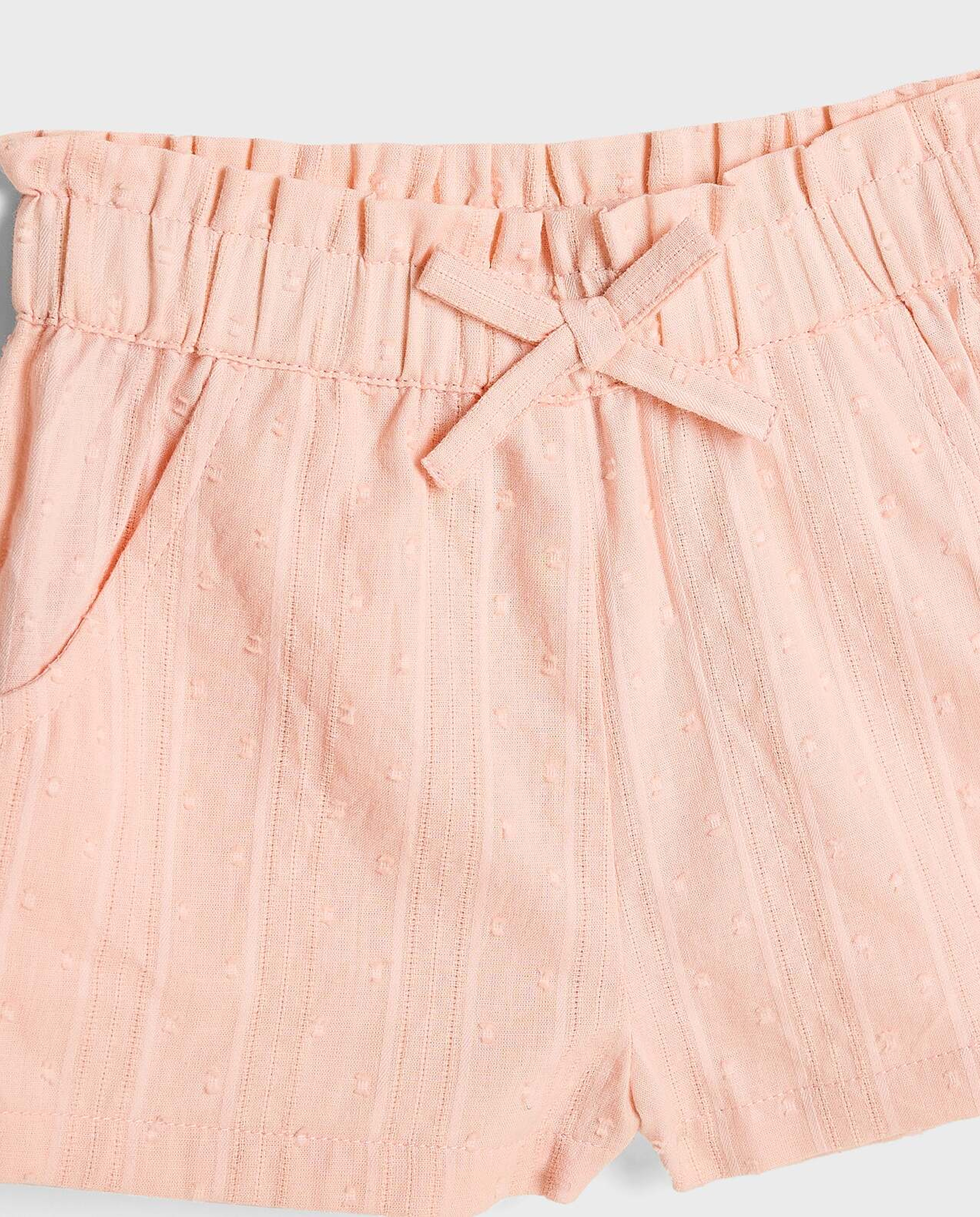 Smocked Top and Shorts Set