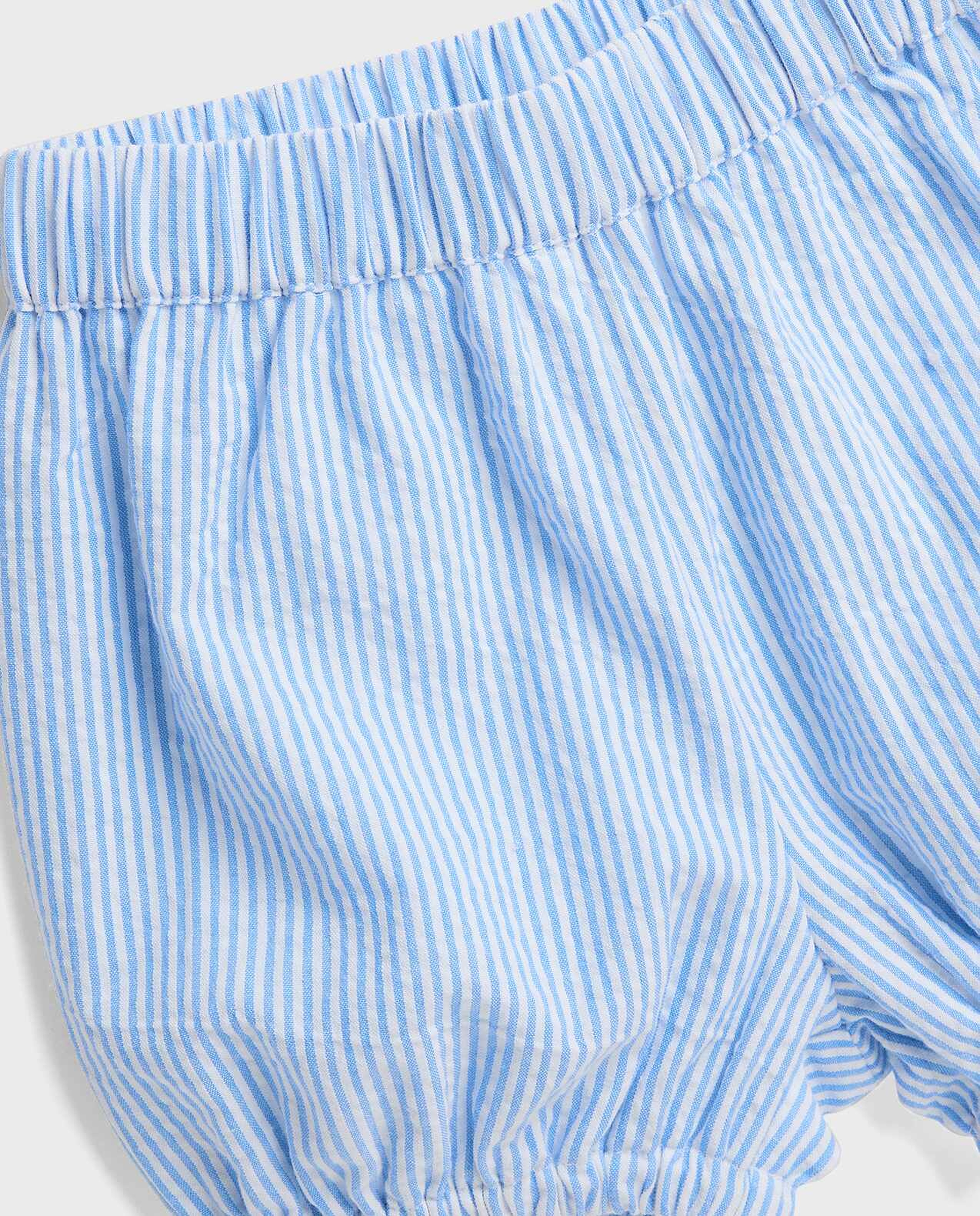 Smocked Top and Shorts Set