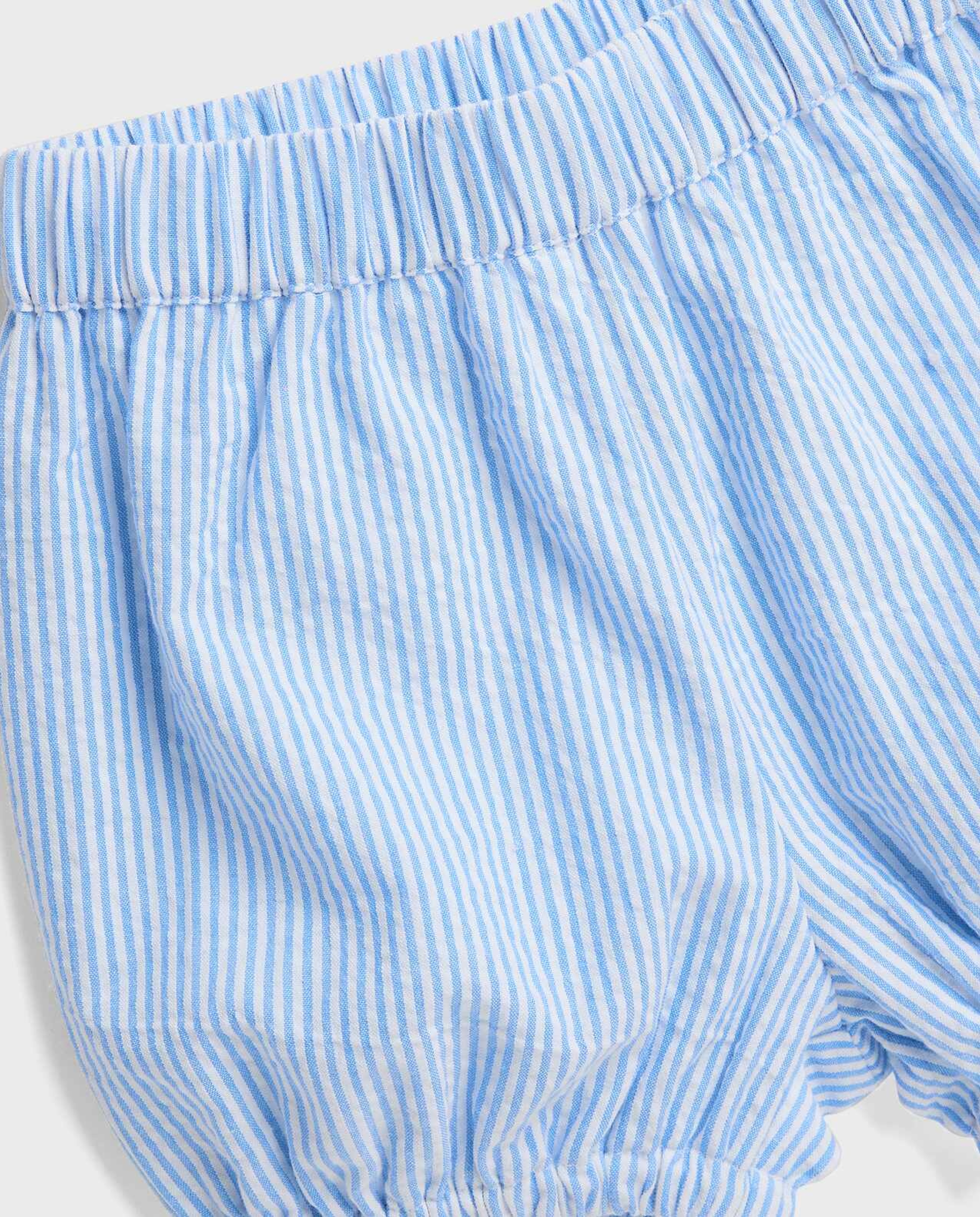 Smocked Top and Shorts Set