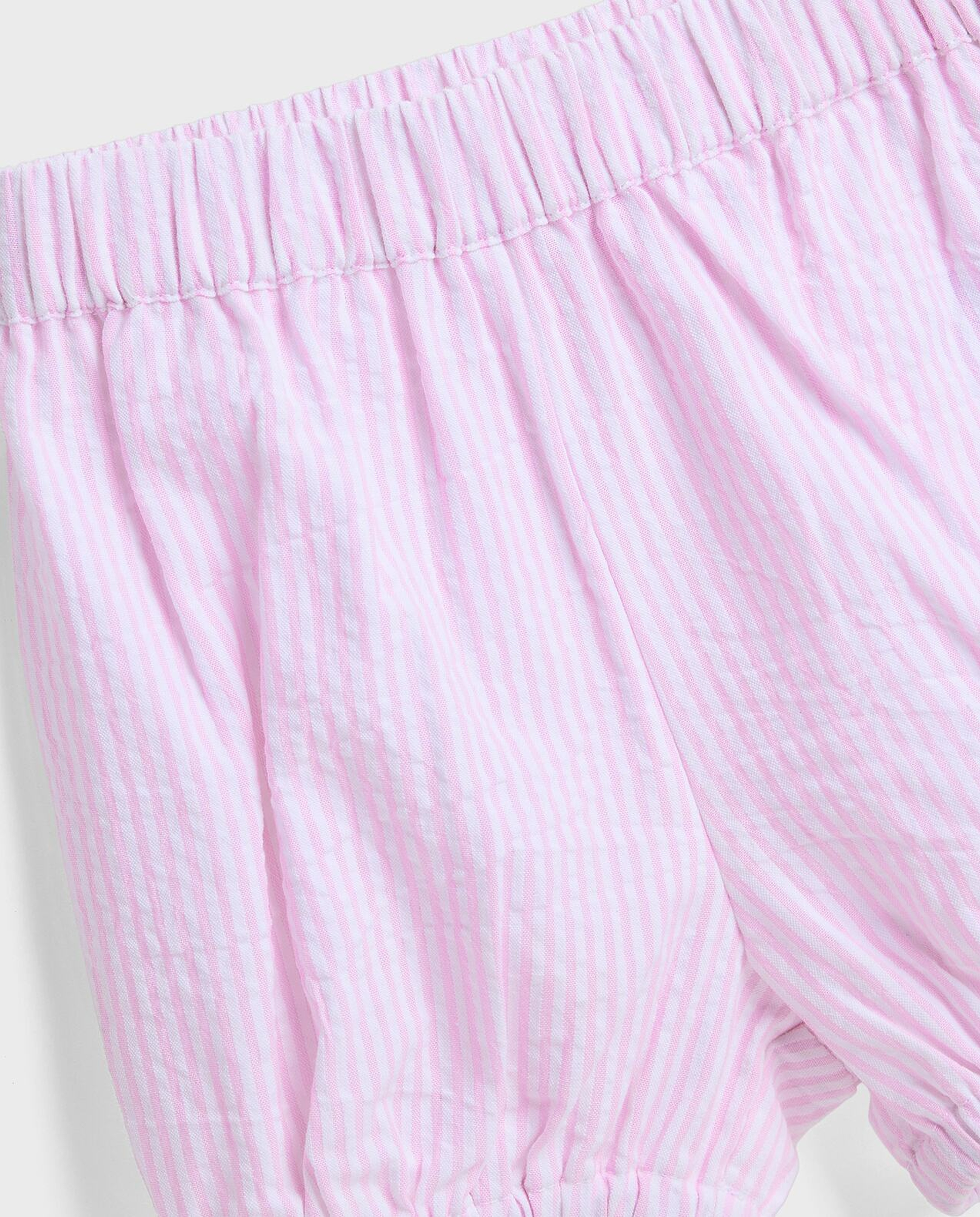 Smocked Top and Shorts Set