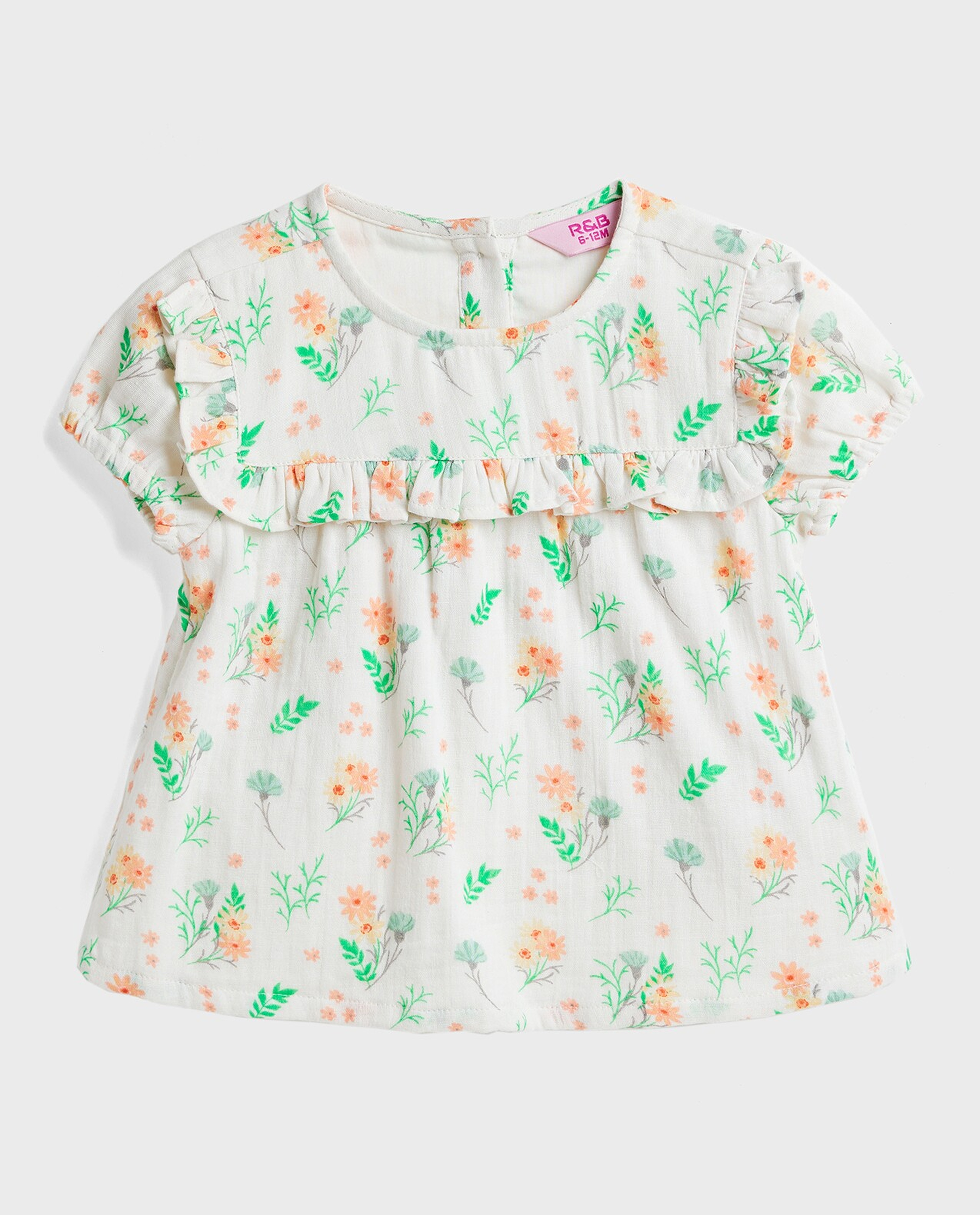 Printed Top and Shorts Set