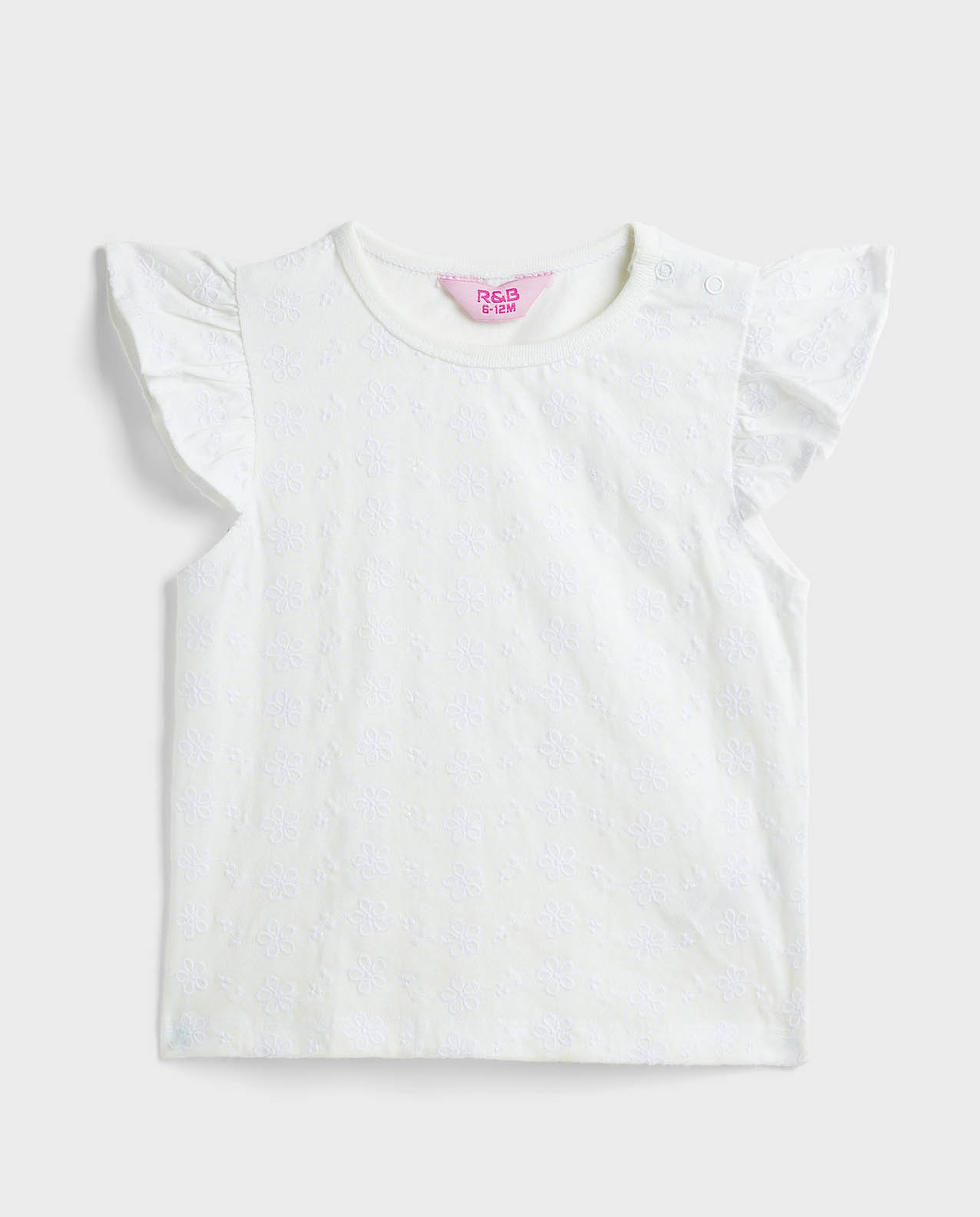 Embroidered Top and Dungaree Set