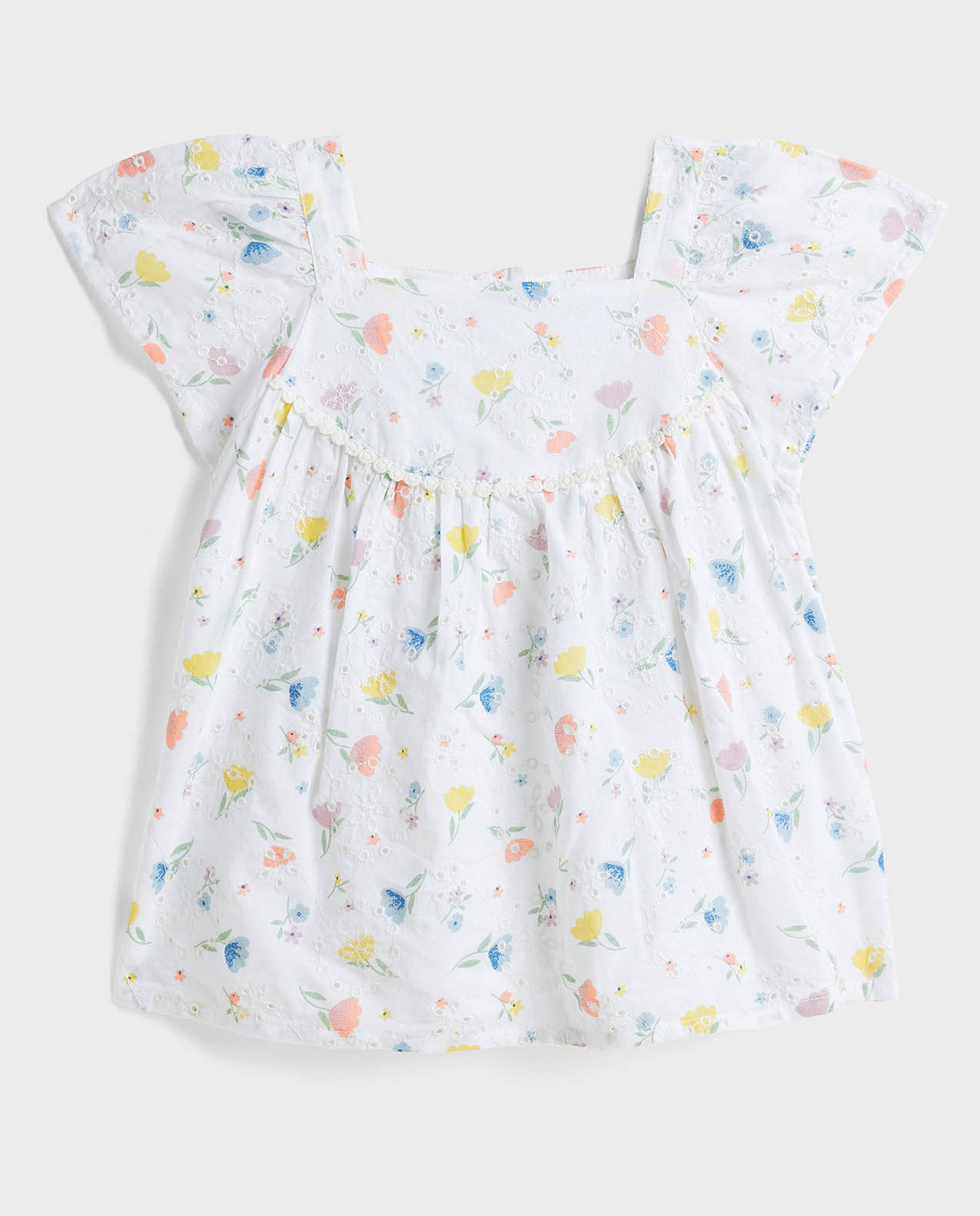 Printed Top and Pant Set with Headband