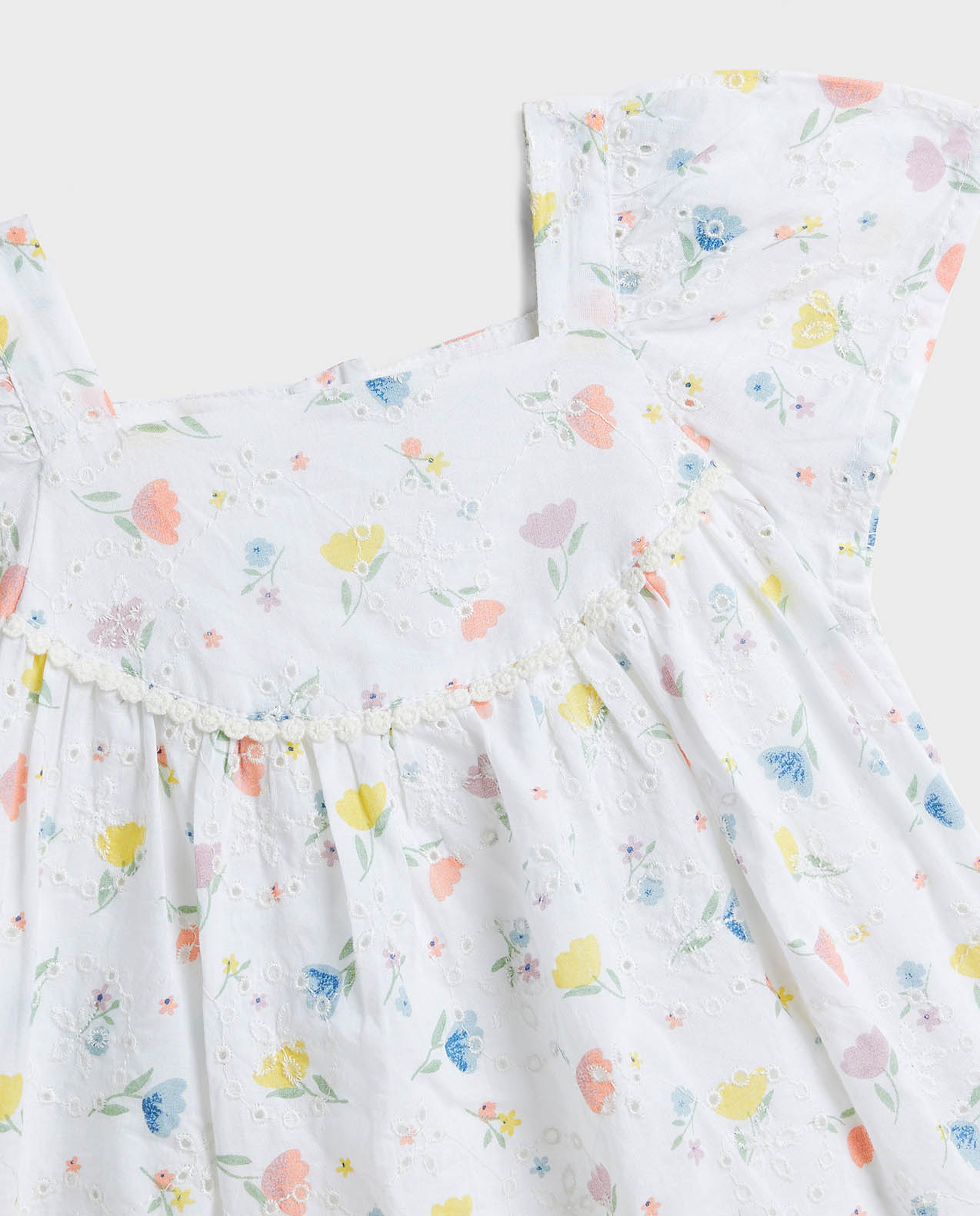 Printed Top and Pant Set with Headband