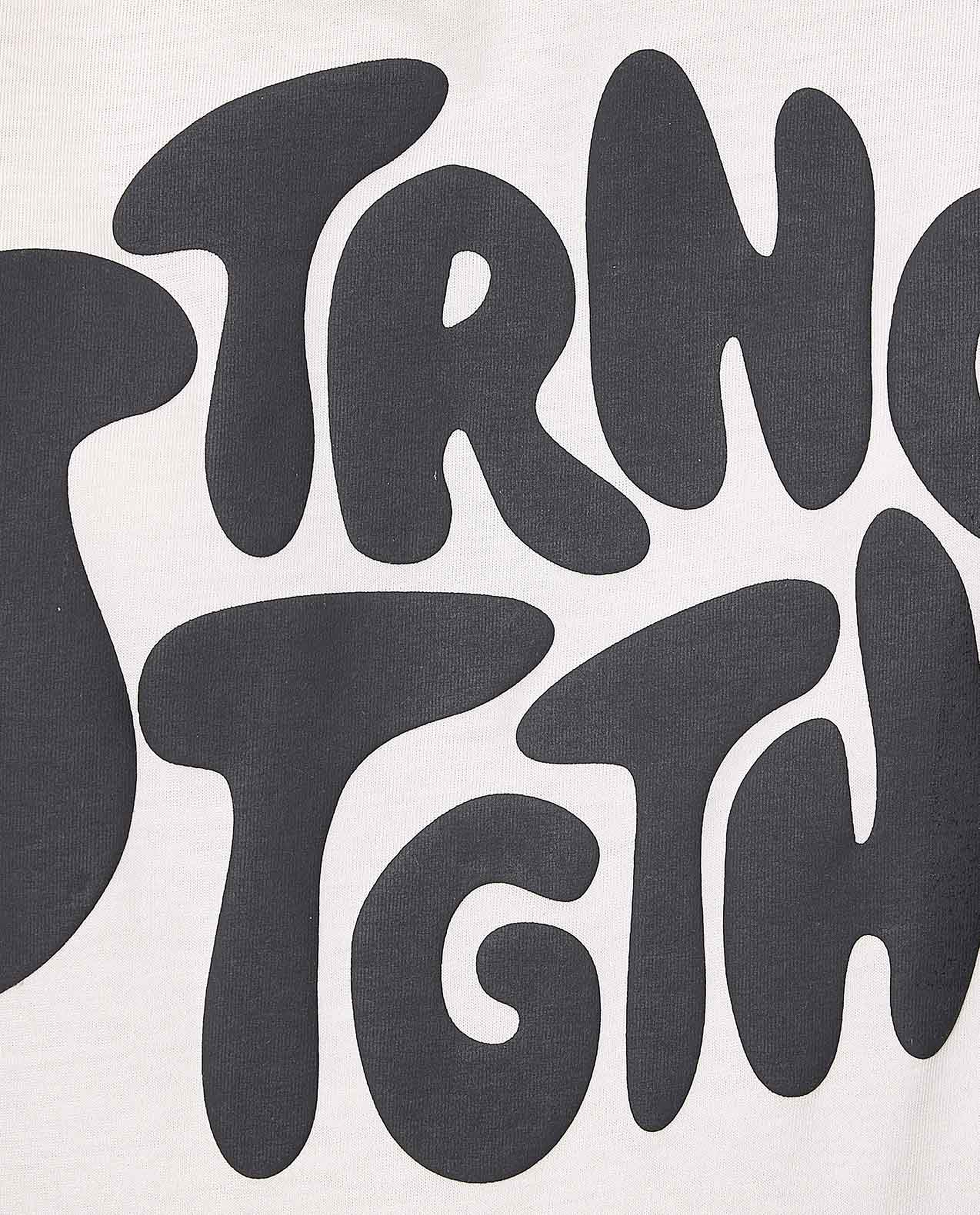 Printed T-Shirt with Crew Neck and Short Sleeves