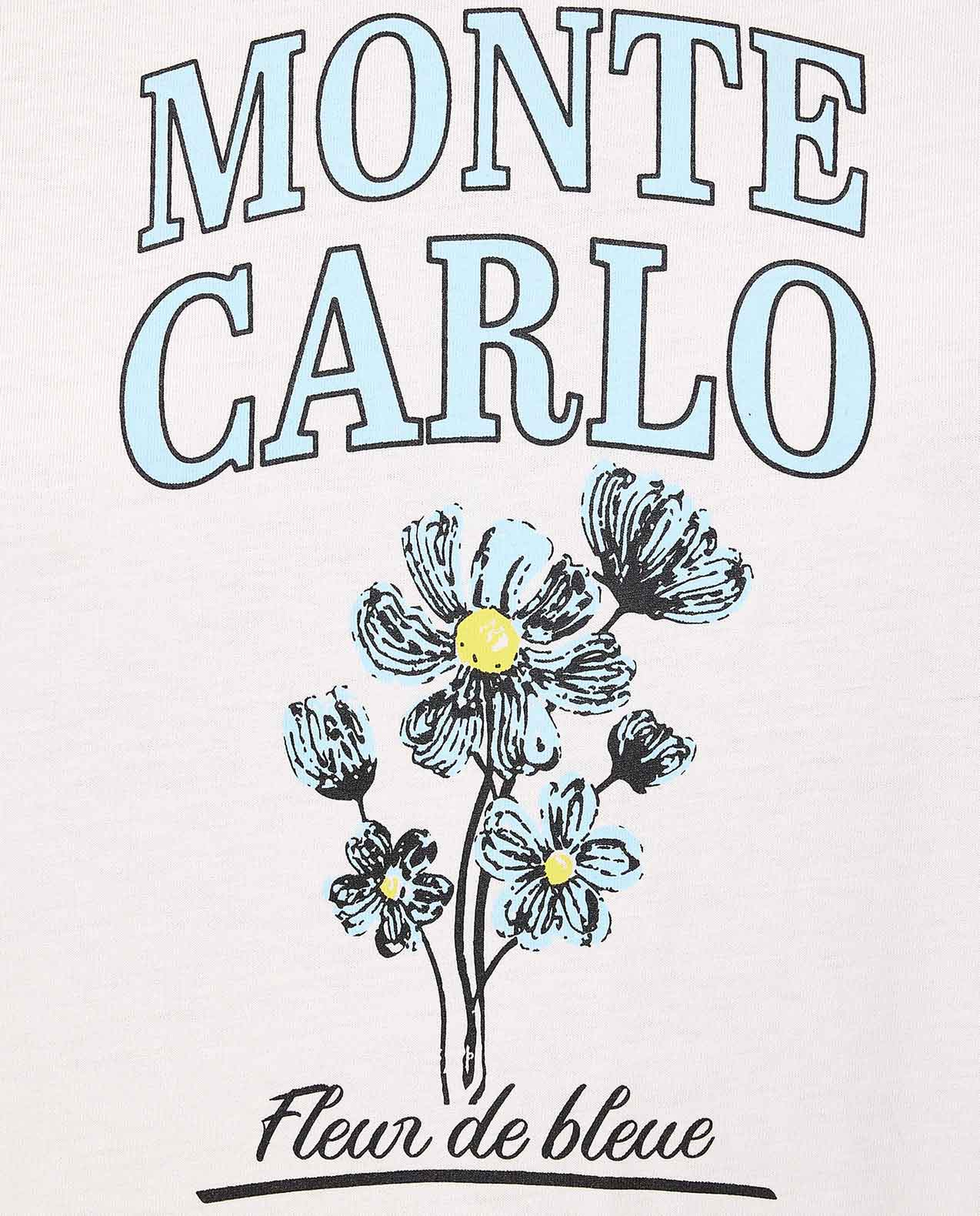 Printed T-Shirt with Crew Neck and Short Sleeves